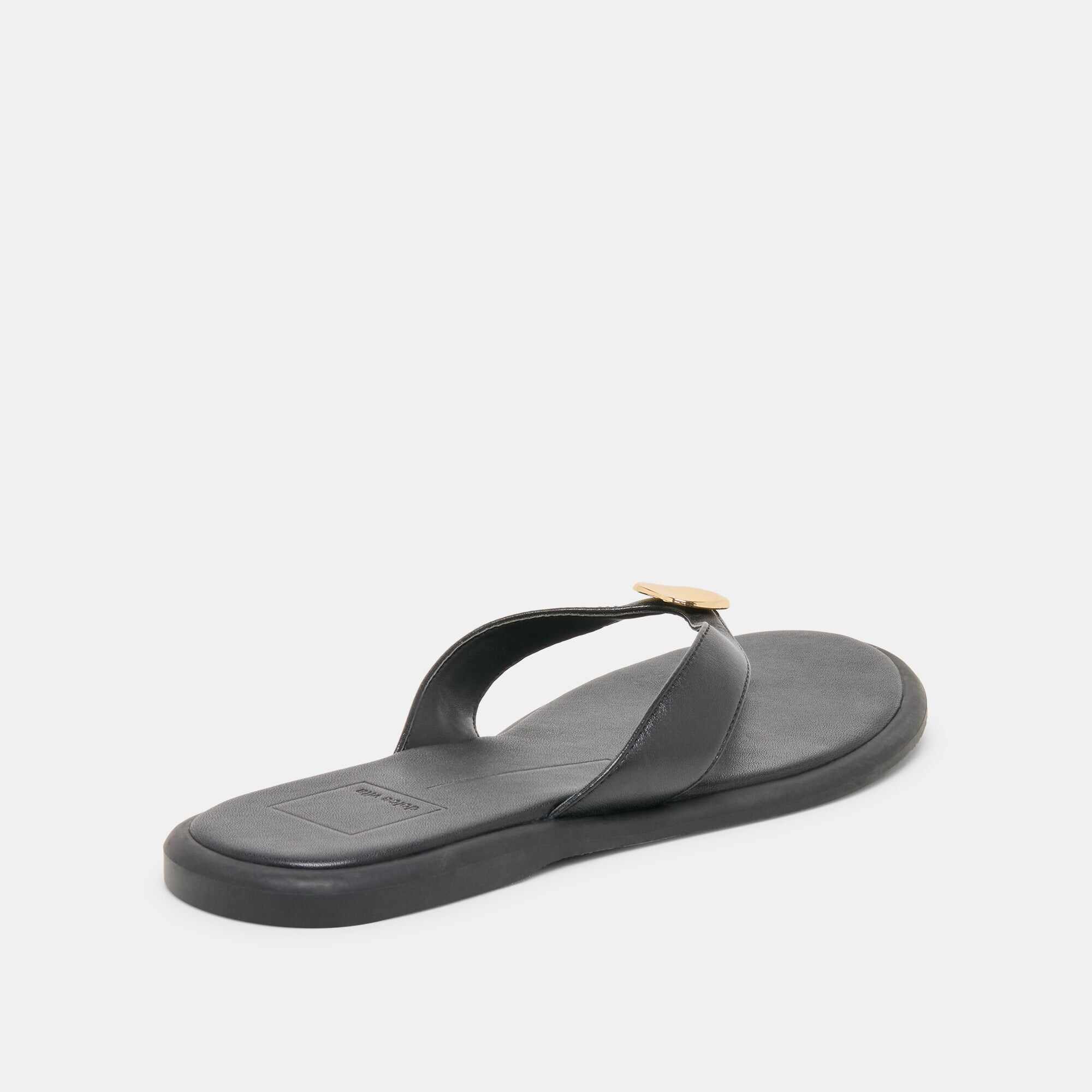 JAINA SANDALS BLACK LEATHER