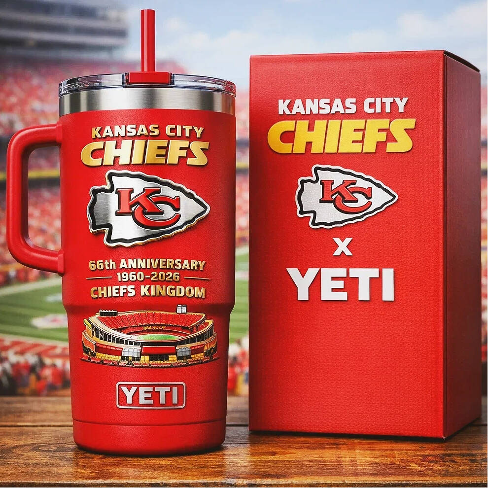 The Most Unique Kansas City Chiefs YETI Insulated Mug