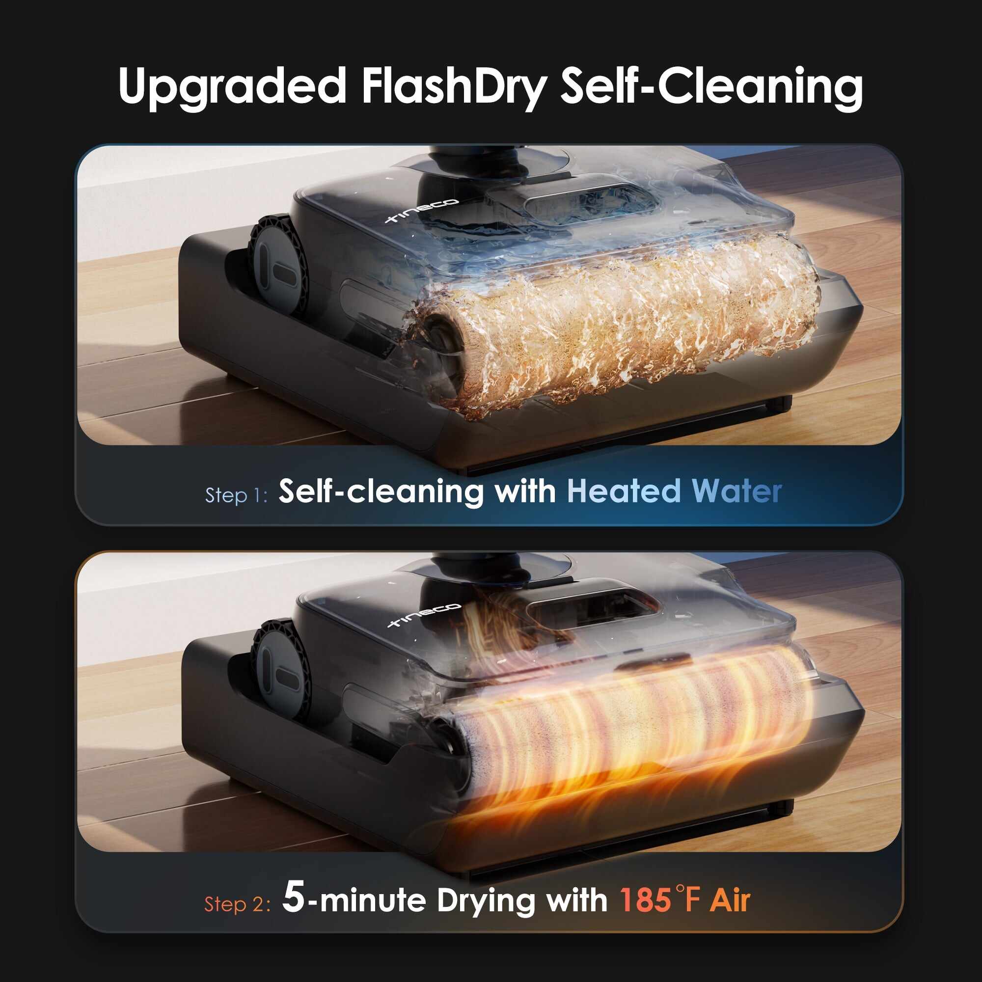 Tineco FLOOR ONE S9 Artist Pro Wet Dry Vacuum Cleaner