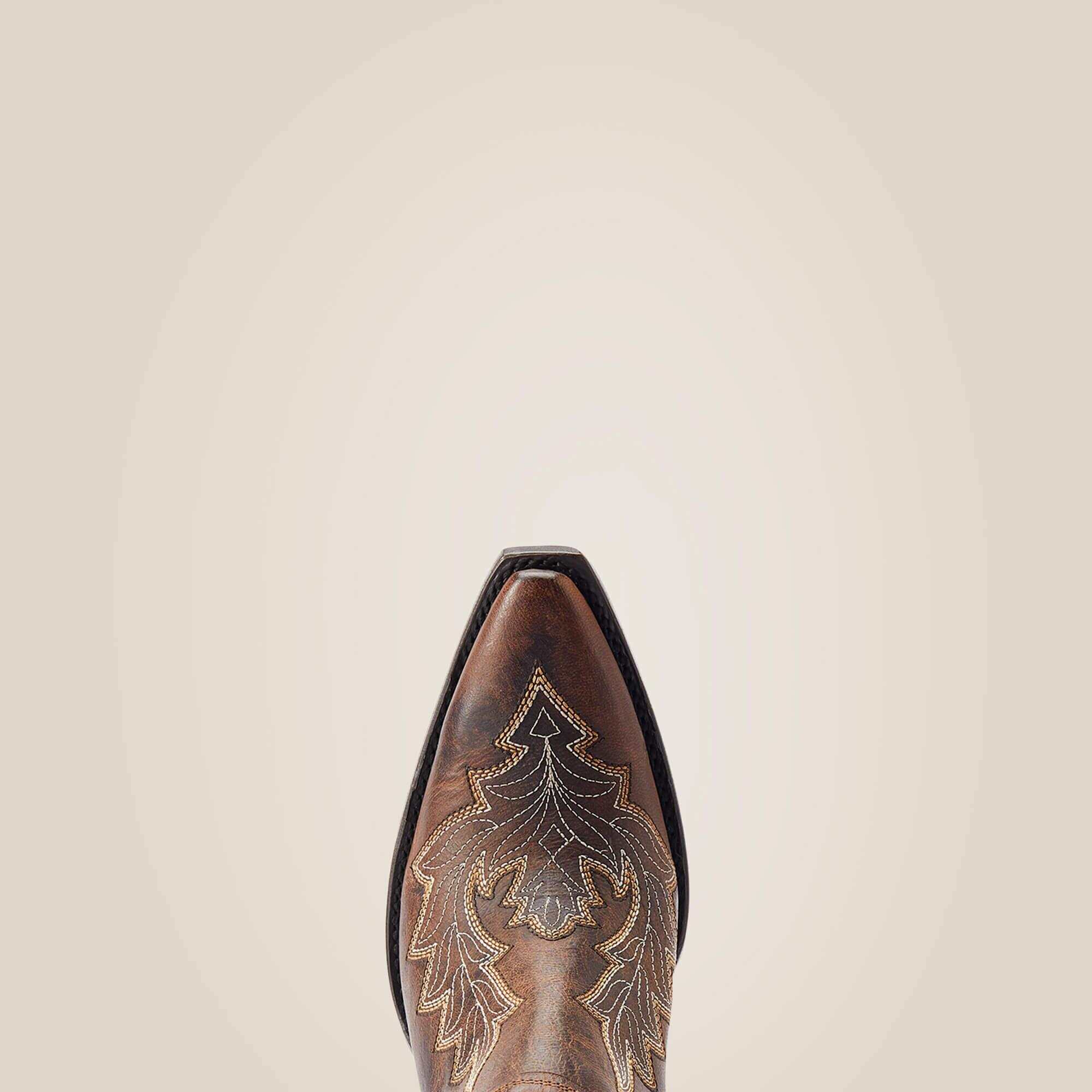 Dixon Low Heel Western Boot