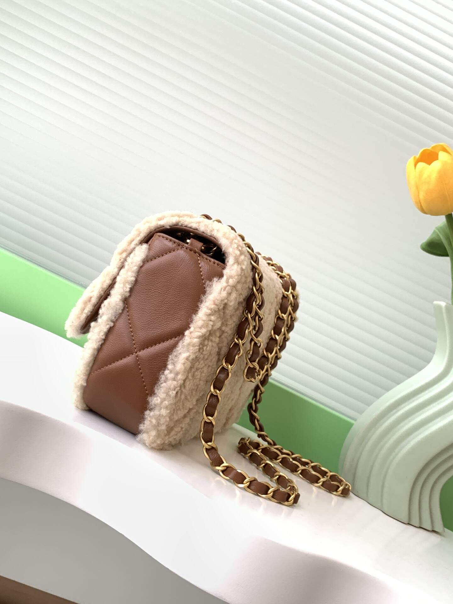 Chanel 24K Teddy Lamb Fur CF Series: Adorable to the Max!
