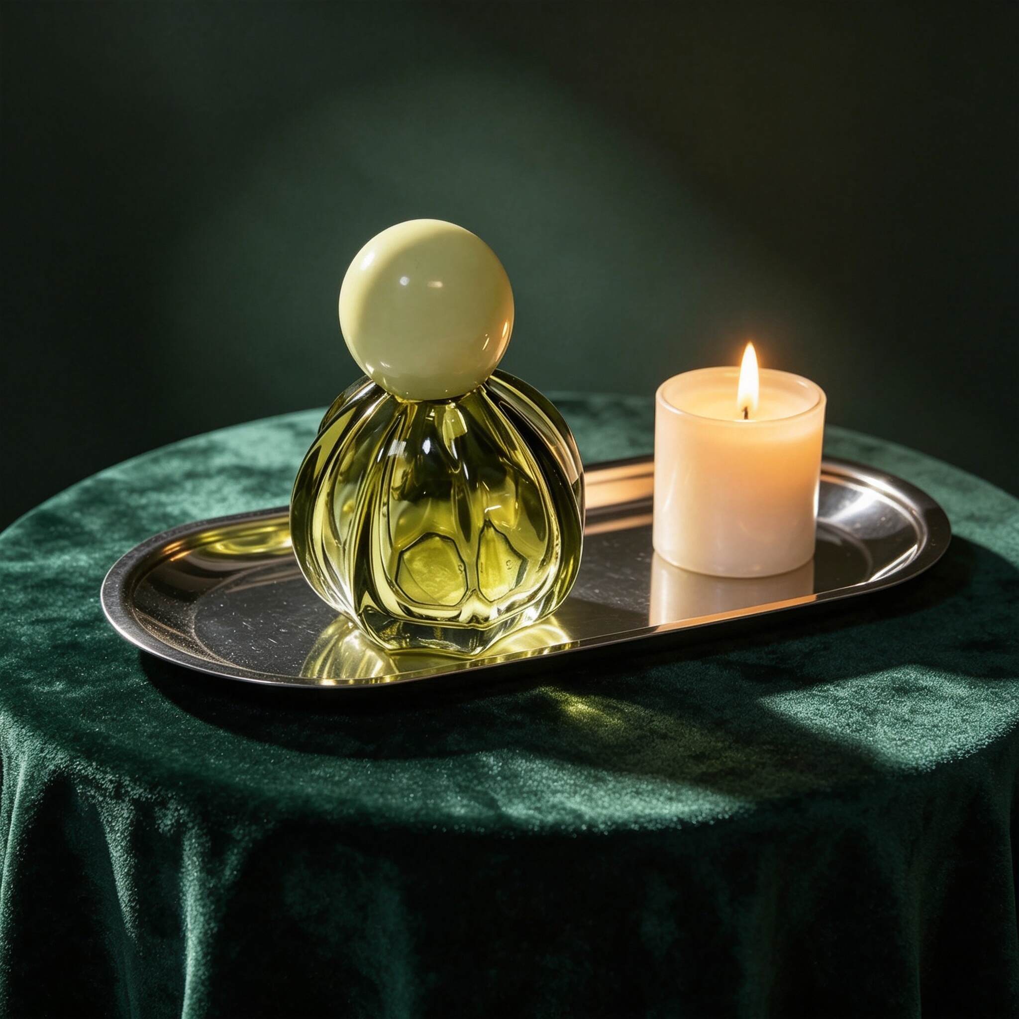 Vintage Pumpkin Shaped Perfume Spray Bottle