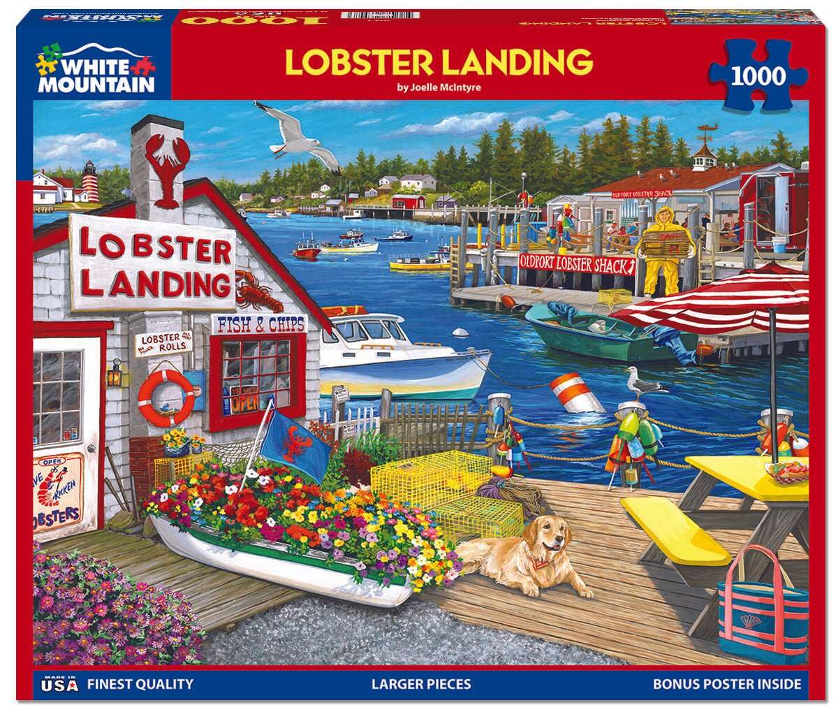 Lobster Landing (2032pz) - 1000 Piece Jigsaw Puzzle