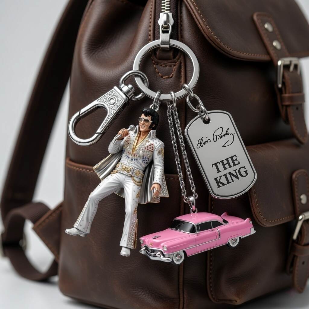 Elvis Presley “The King” Limited Edition Keychain