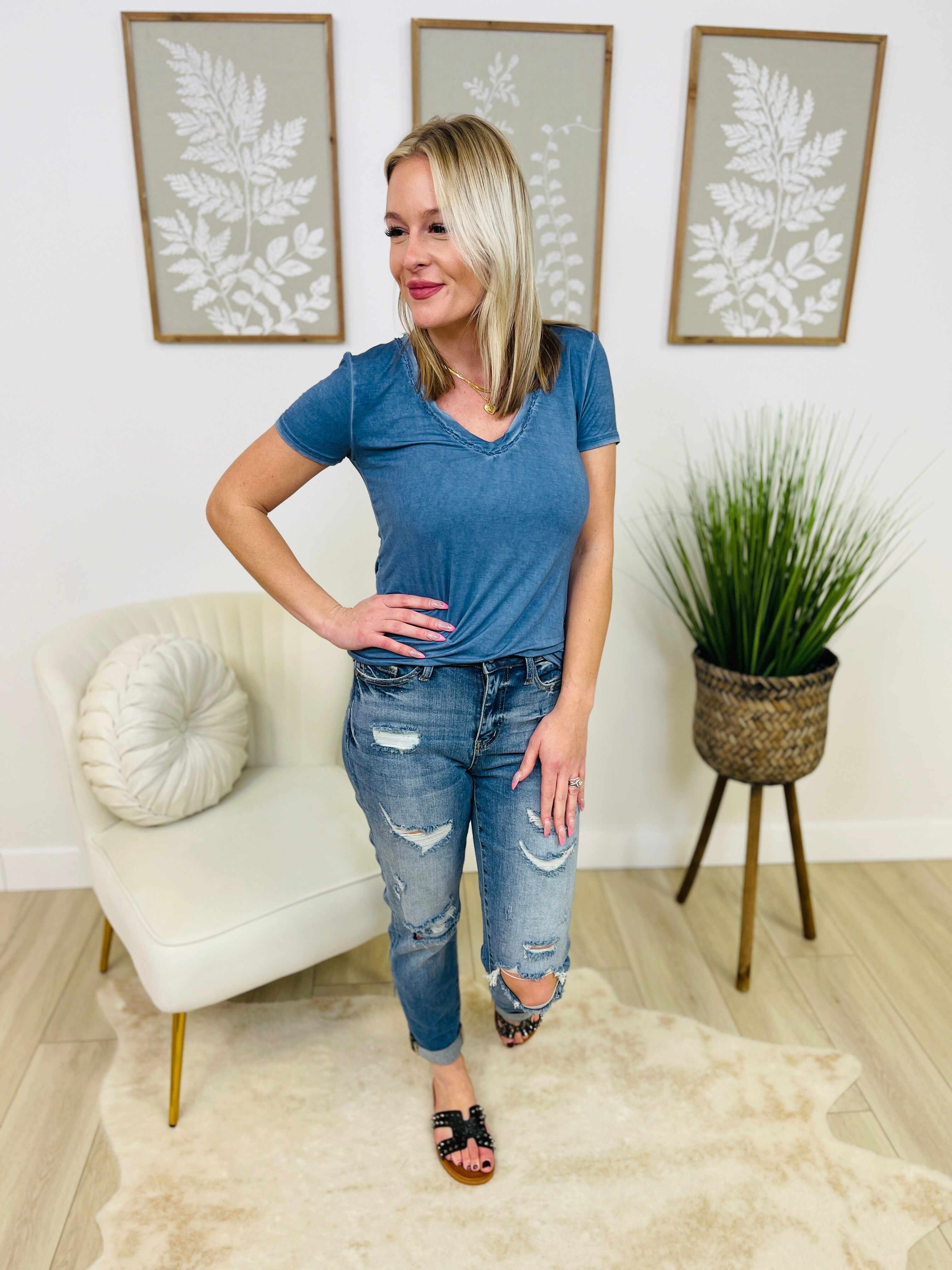 PLUS/REG New Year, New Boyfriend Jeans