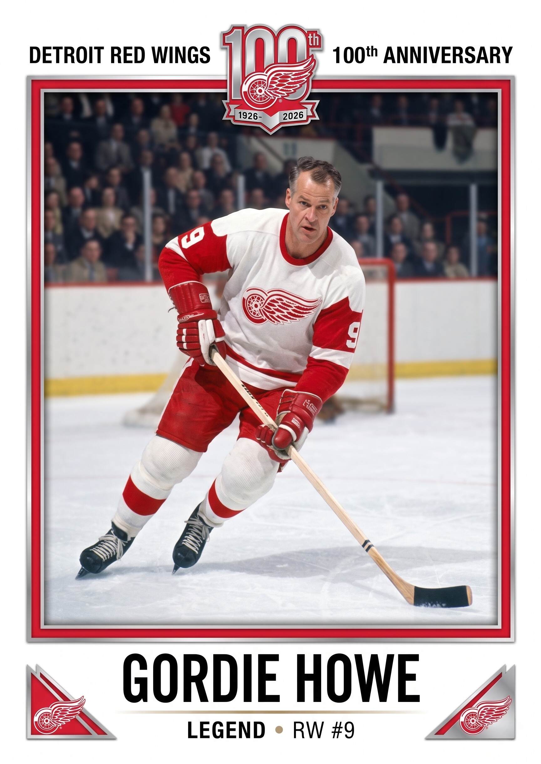 Detroit Red Wings 100th Anniversary 2026 Legacy Collection Hobby Box