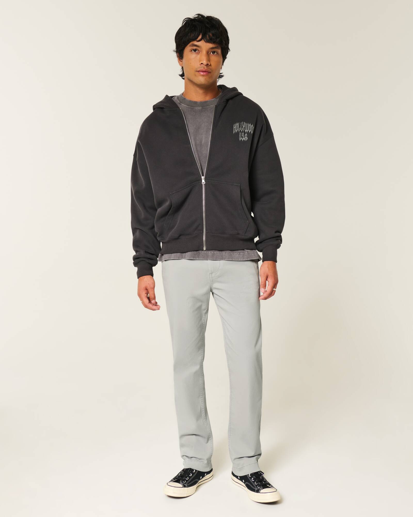 Slim Straight Chino Pants
