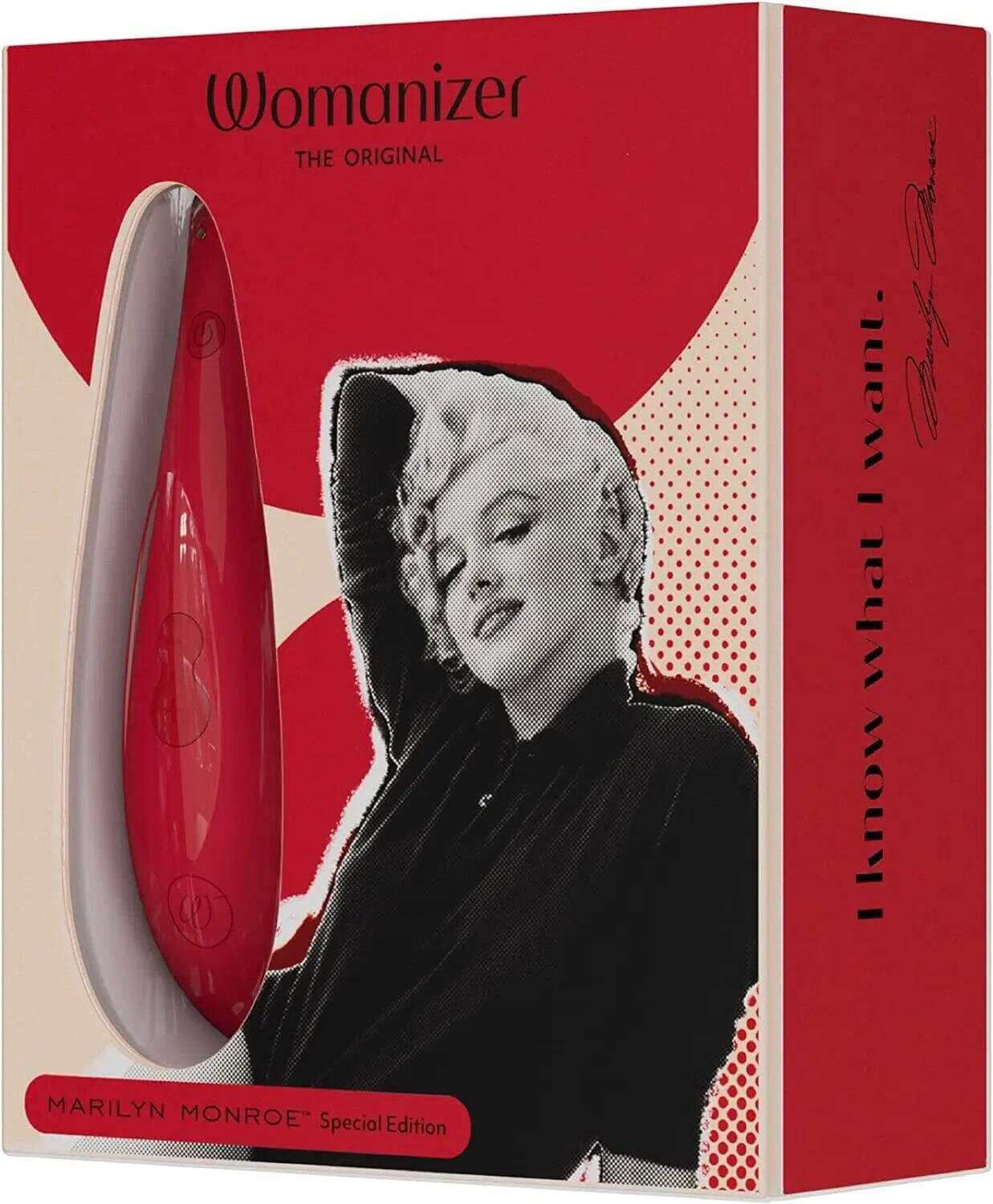 Womanizer x Marilyn Monroe Special Edition Pleasure Air Sex Toys, Clitoral Sucking Vibrators, Clitoral Stimulators for Women