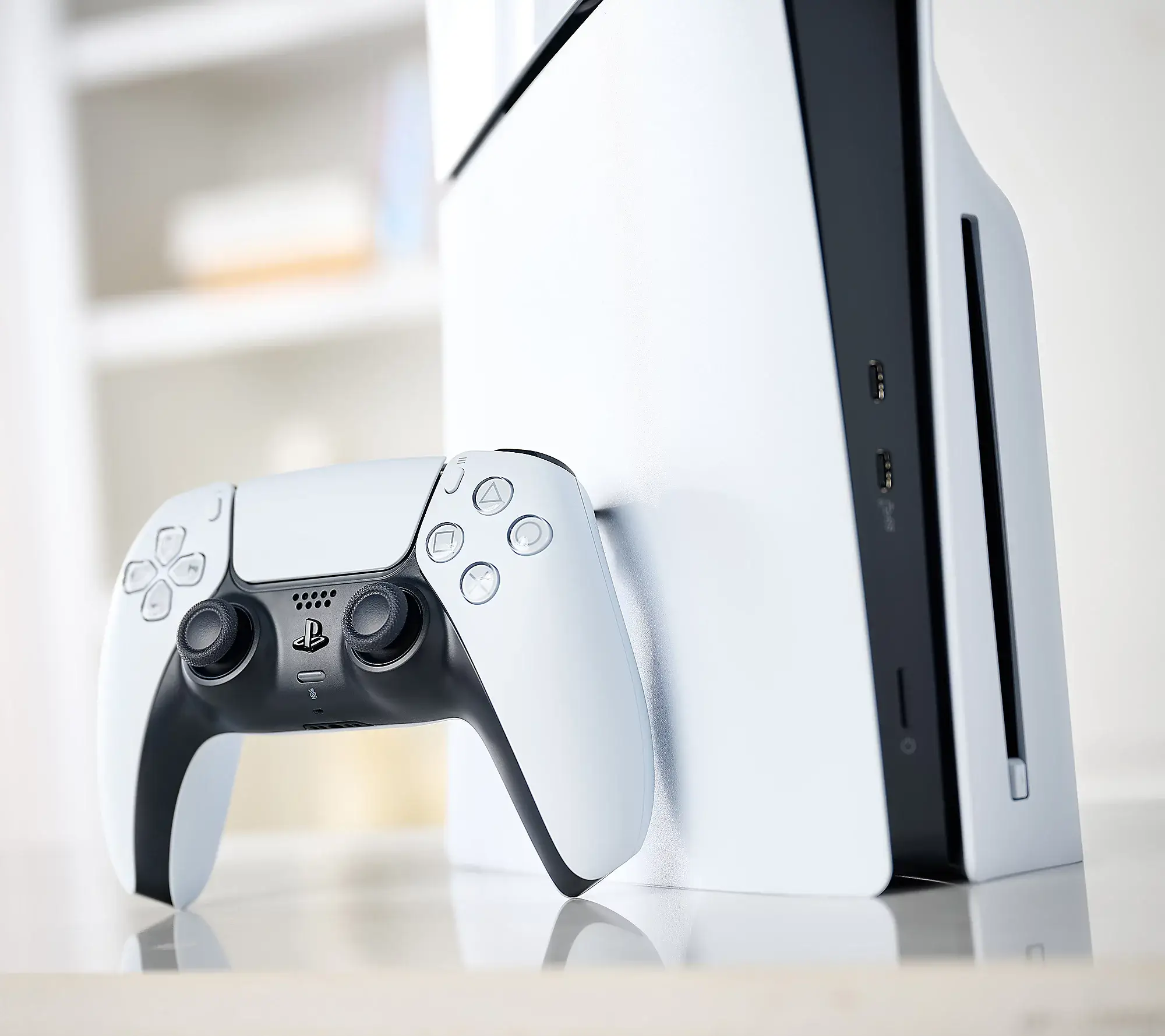 Clearance Sale PS5 Slim 1TB Disc or Digital Console with Fortnite Accs & 2 Controllers