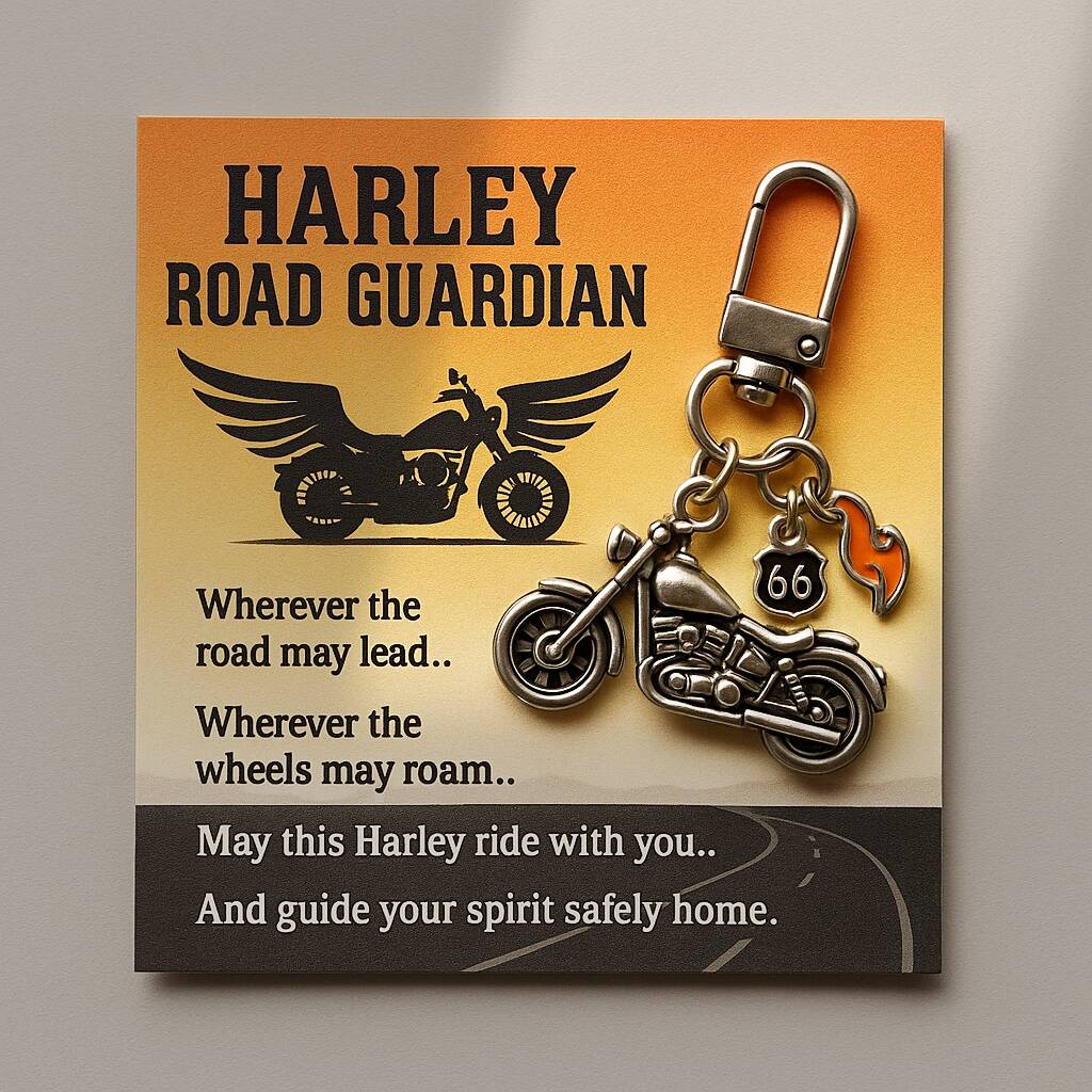 Travel Harley Guardian Keychain