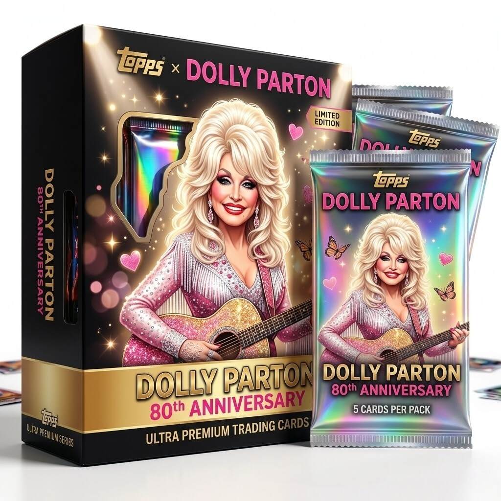Dolly Parton 80th Anniversary Topps Ultra Premium Trading Cards