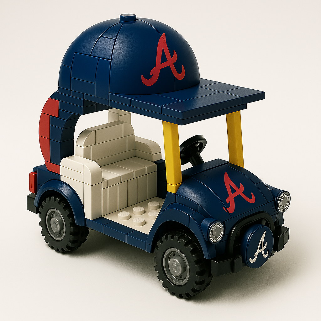 Baseball Team Cart Building Blocks