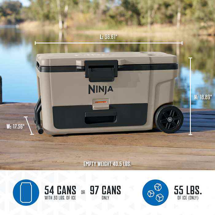 65qt Cooler with Wheels