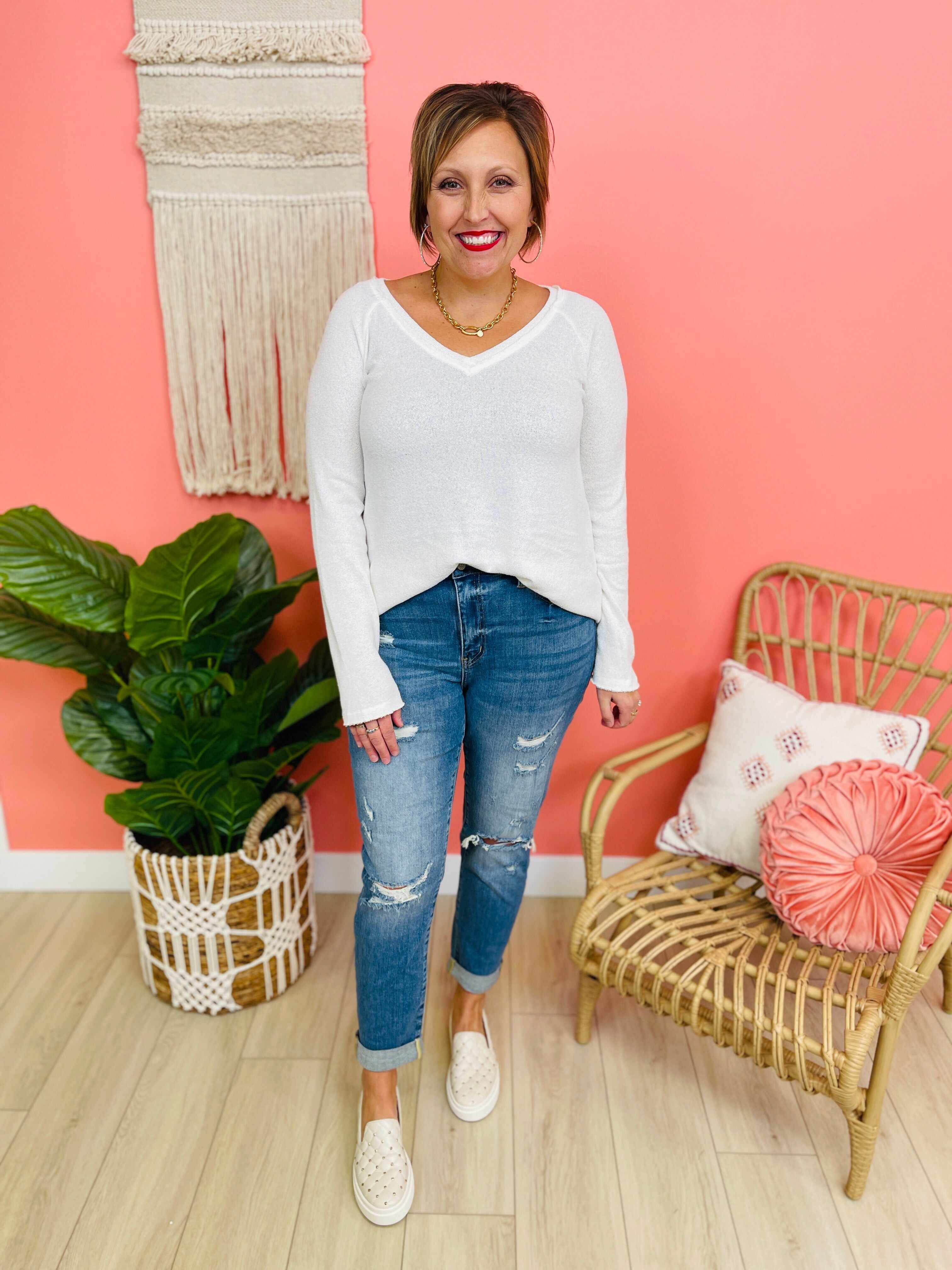 PLUS/REG New Year, New Boyfriend Jeans