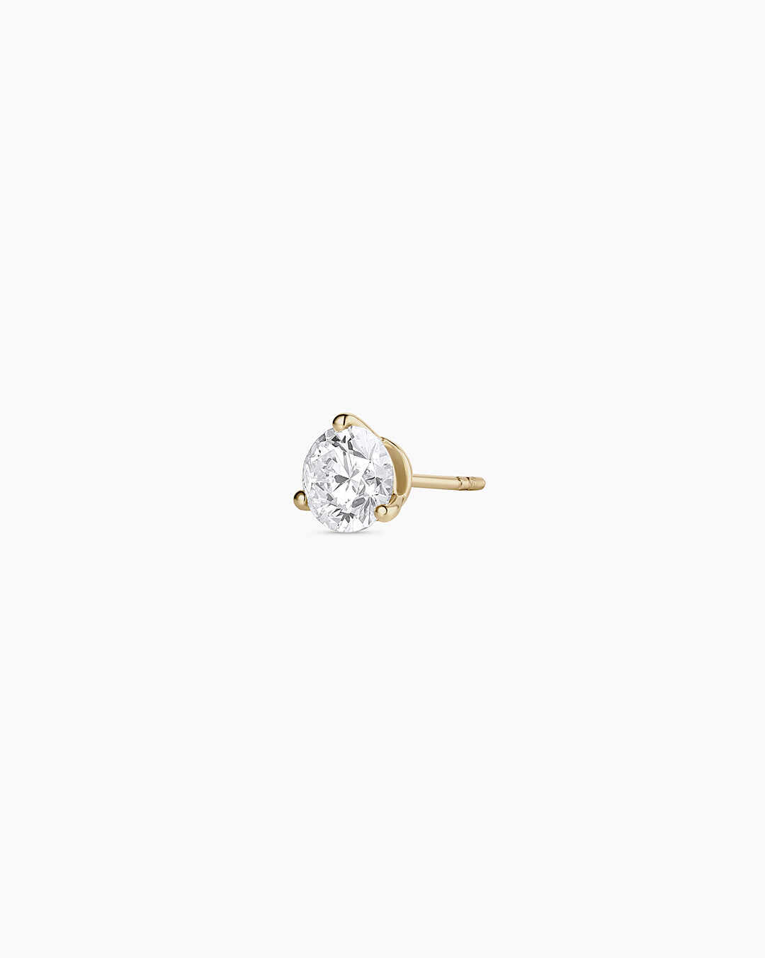 Lab Grown Diamond Solitaire Single Stud