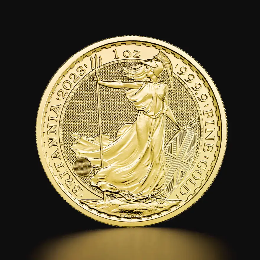 2023 1oz Gold Great Britain Britannia – Queen Elizabeth
