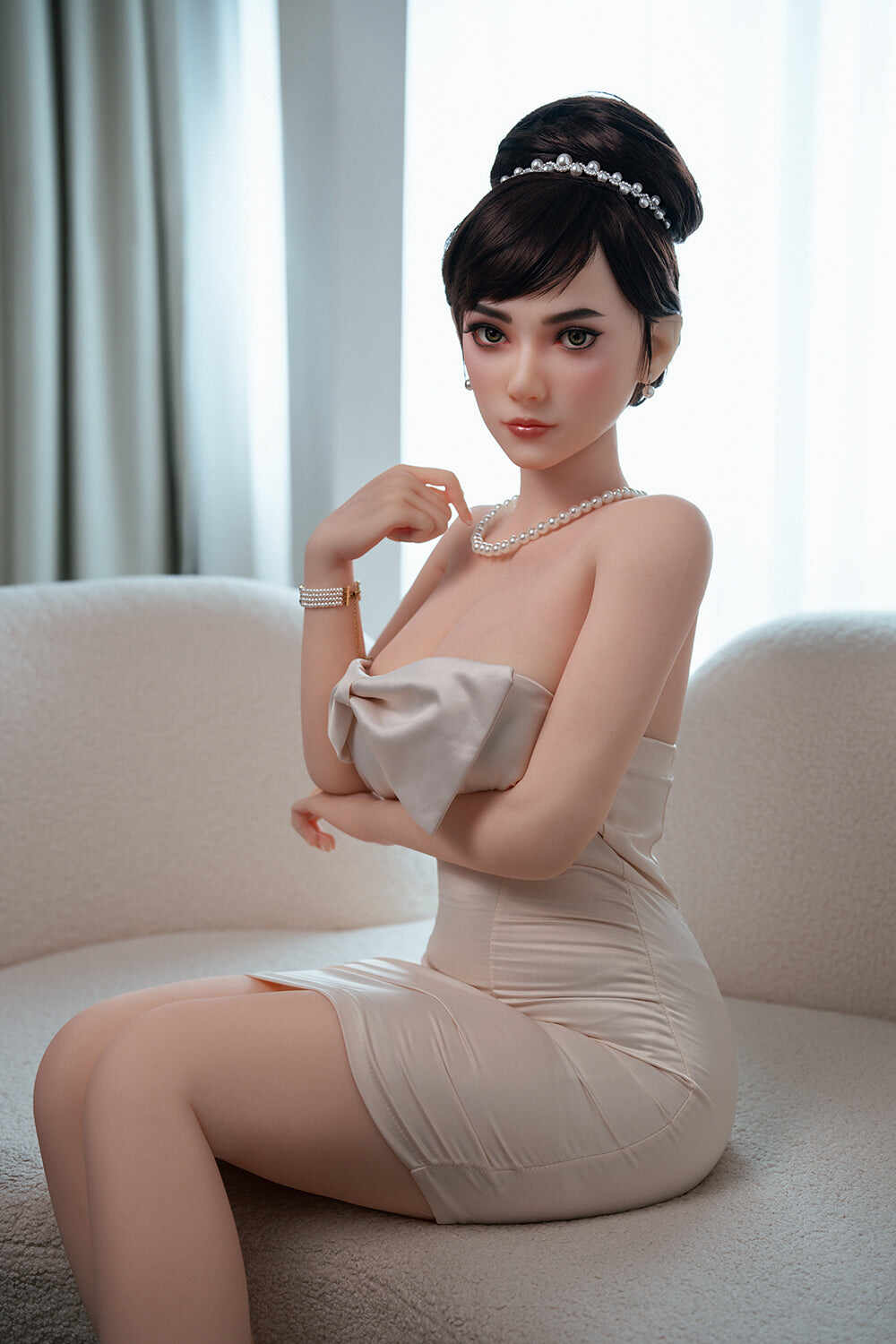 EU Stock - RIDMII Unique Design Orielle 5ft38/ 164cm K46 Full TPE Asian Perfect Realistic Sex Doll
