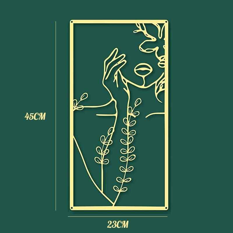 Abstract Metal Wall Art