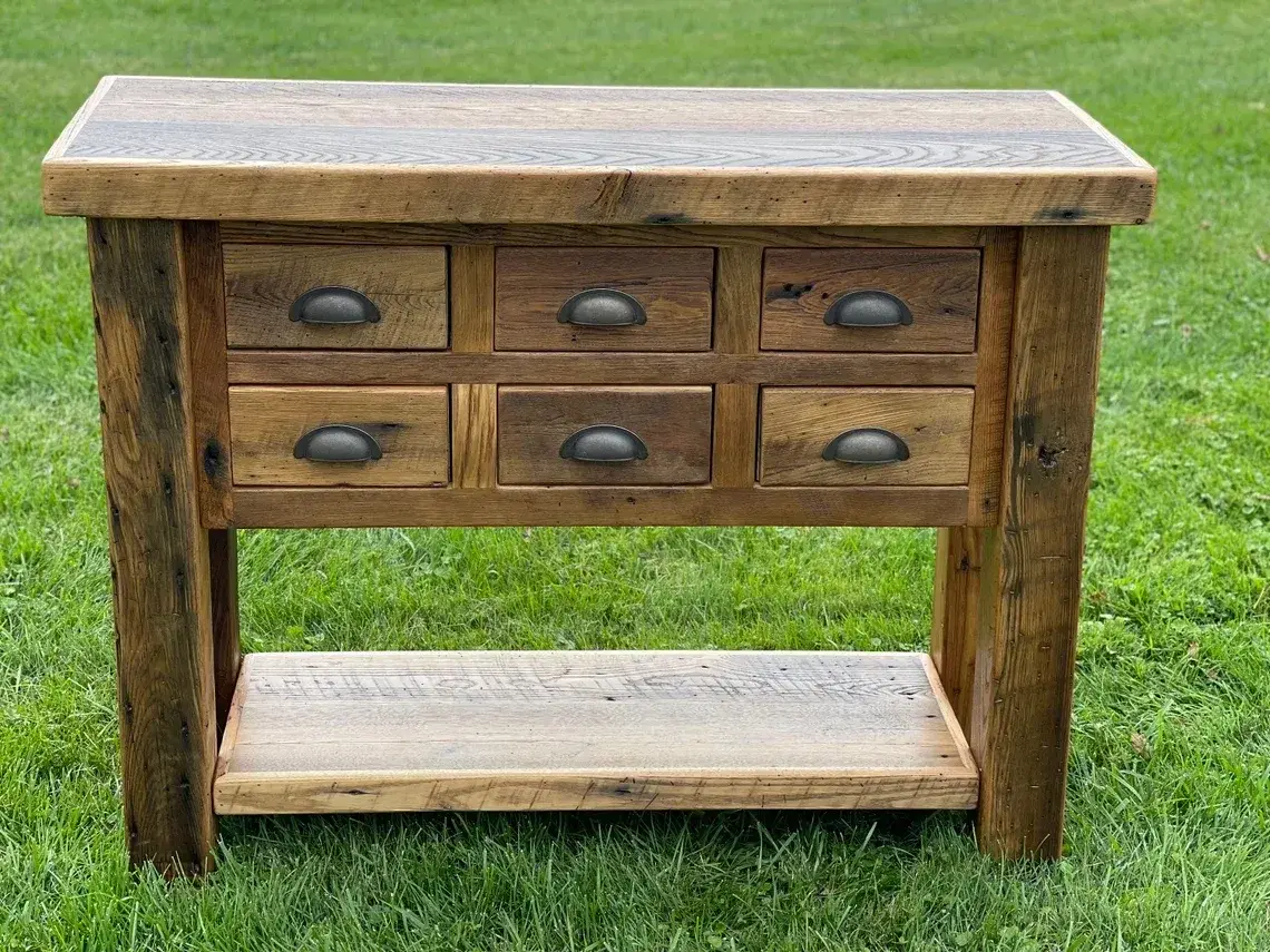 Reclaimed Chestnut Sideboard Table