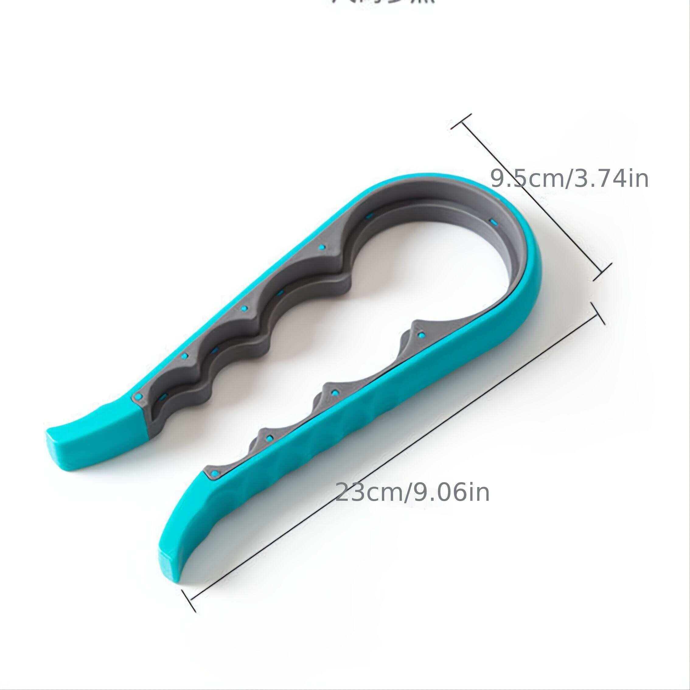 1pc 4-in-1 Multifunctional Jar Opener for Arthritic Hands and Weak Hands - Easy to Use Lid Opener, Can Opener, and Bottle Opener - Perfect for Seniors with Arthritis - 9.06 x 3.74 Inches