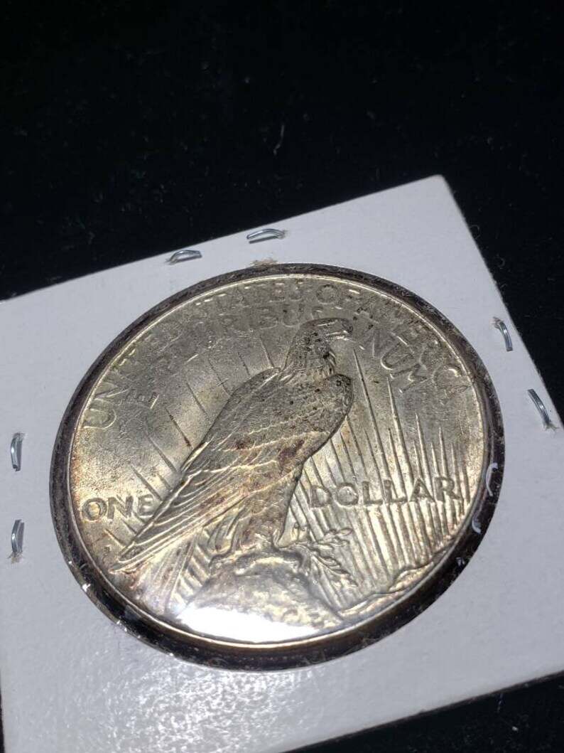 1923 S Silver Peace Dollar Coin  - BU !  Lot# 501 Regular 75