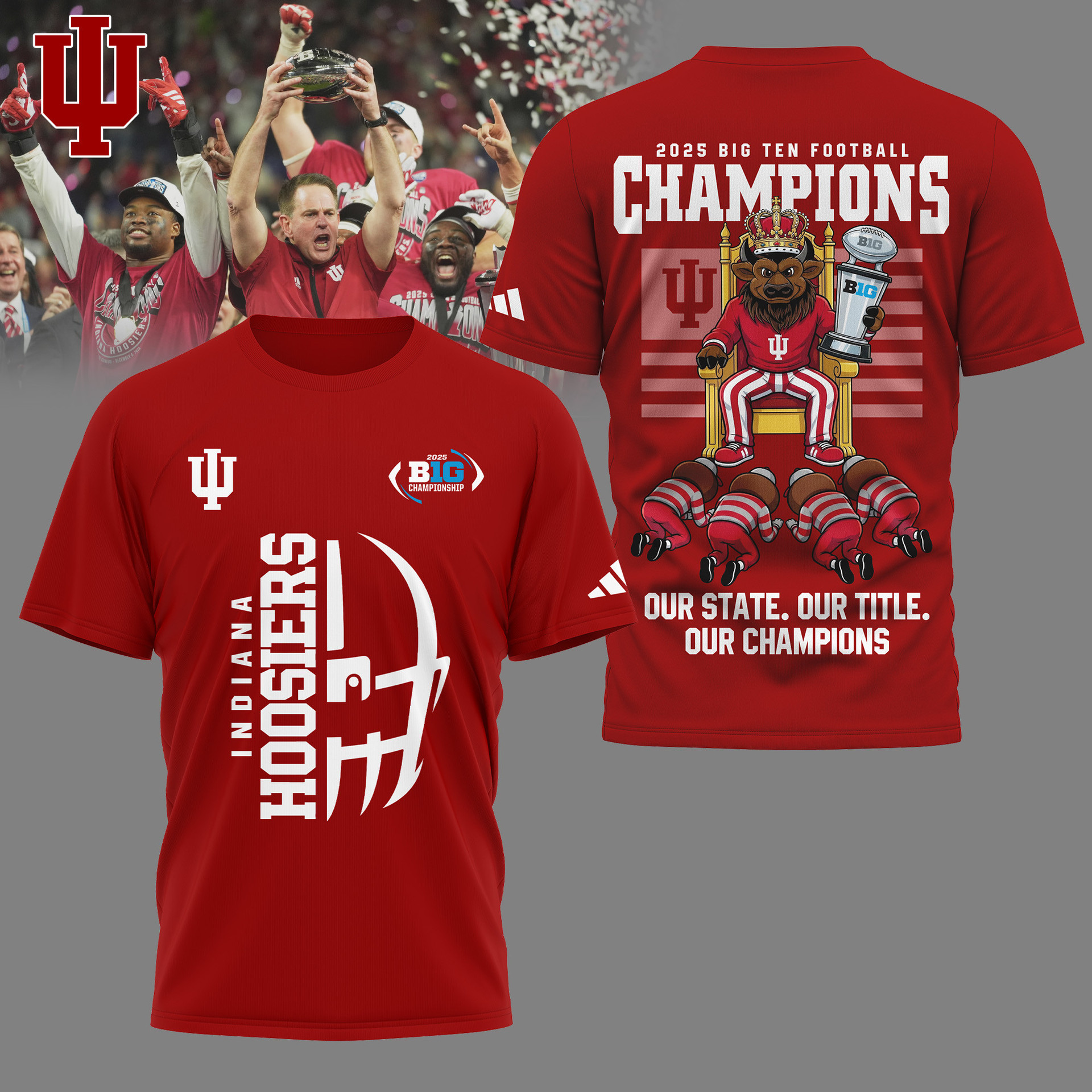 Indiana Hoosiers | Premium NCAA Champions Shirt NY