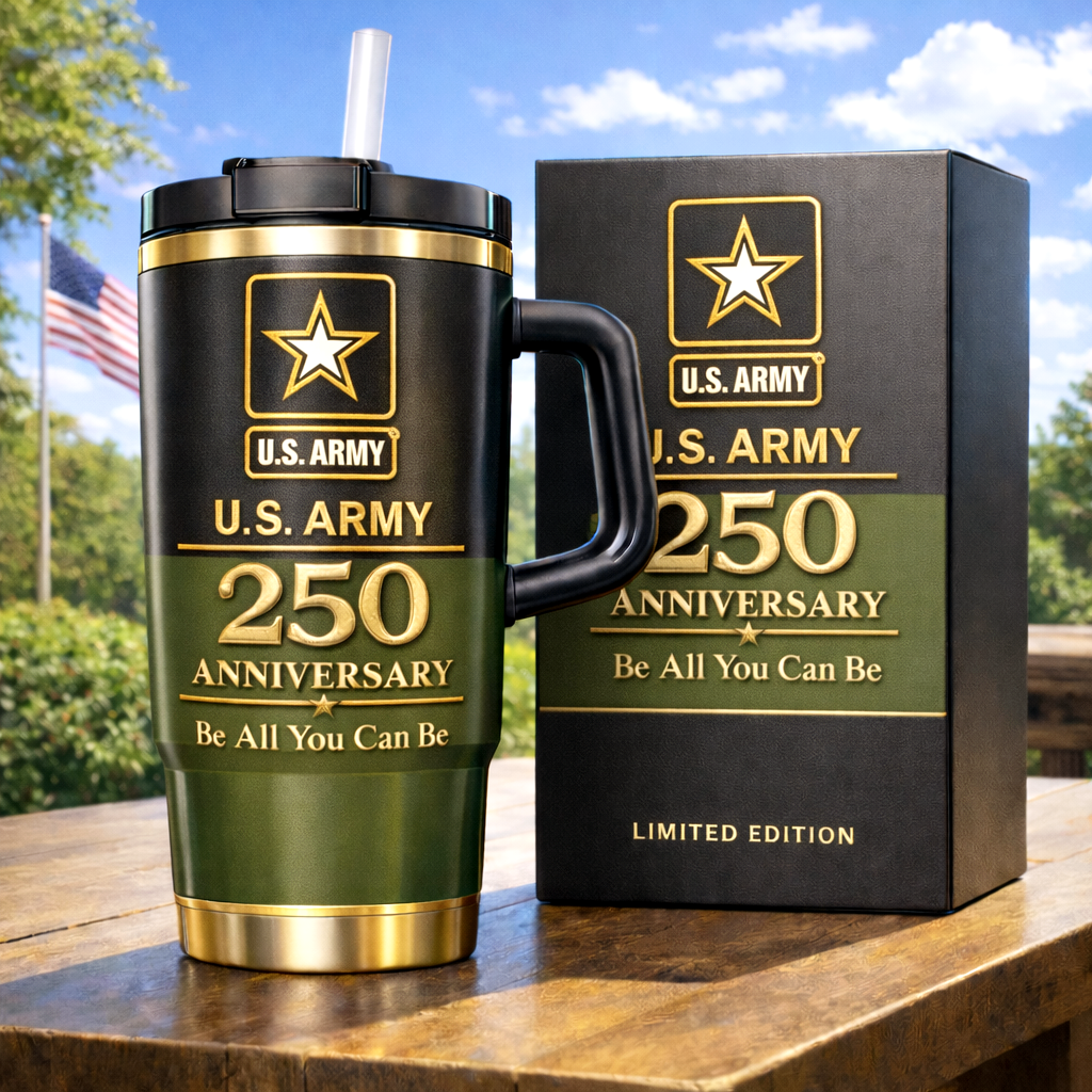 Military 250 Anniversary Collector's Edition Stanley Tumbler