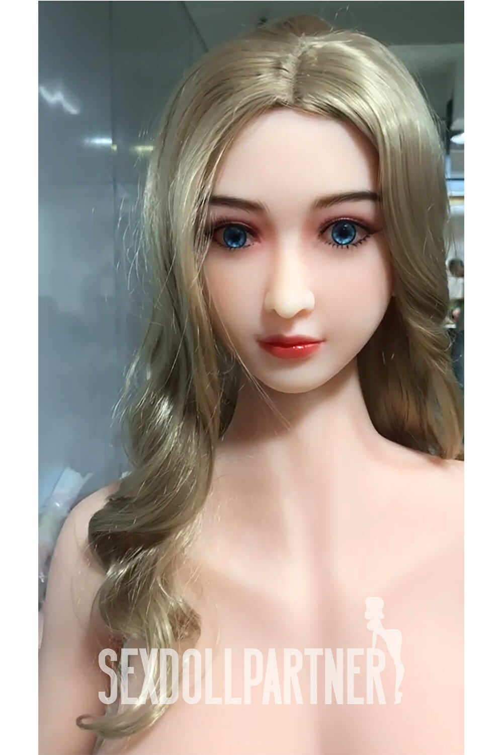 EU Stock - Merry 5ft38/ 164cm TPE Huge Breast Big Butt Blonde Fat Sex Doll With Thick Thigh