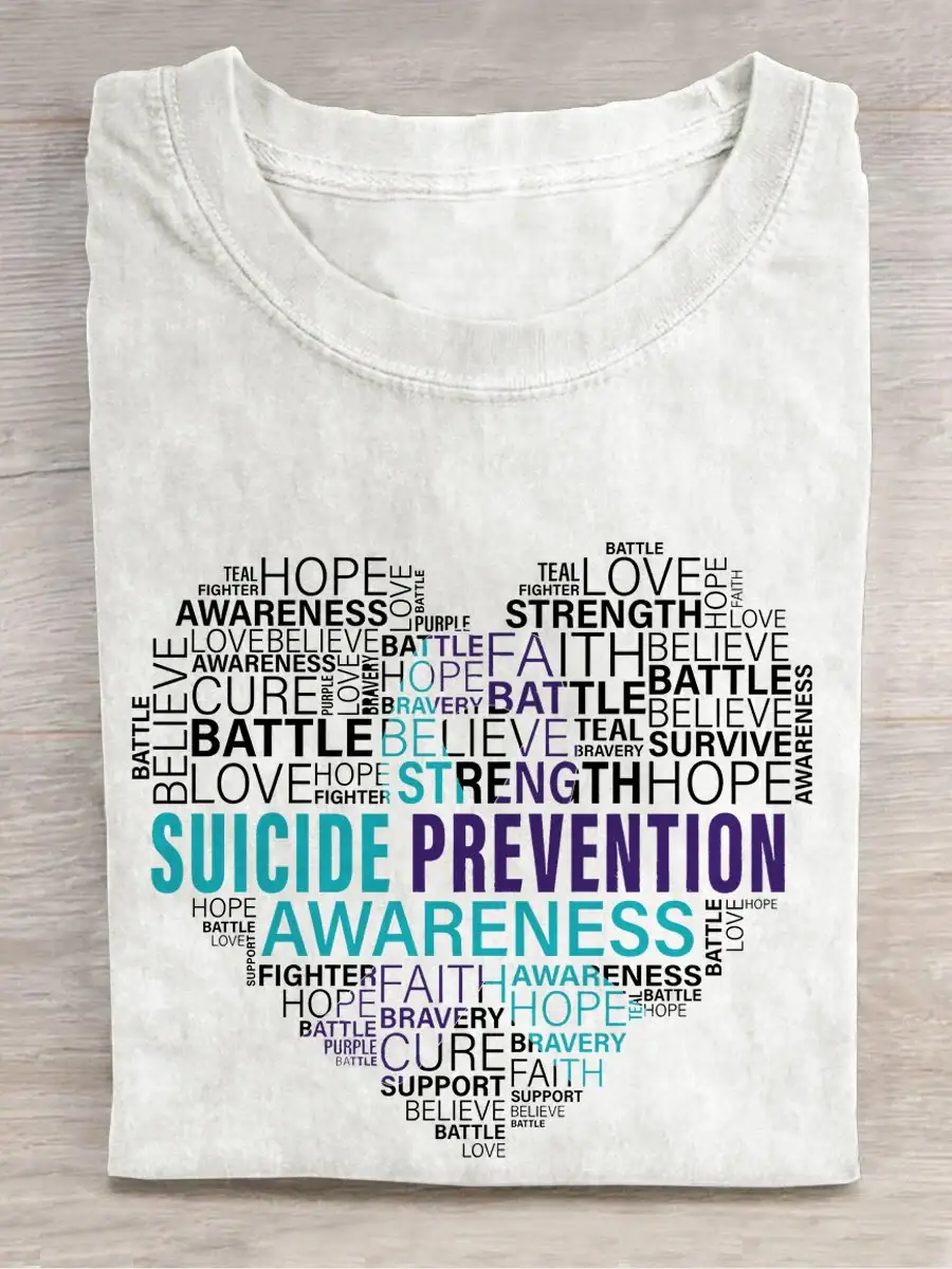 Suicide Prevention Awareness T-shirt
