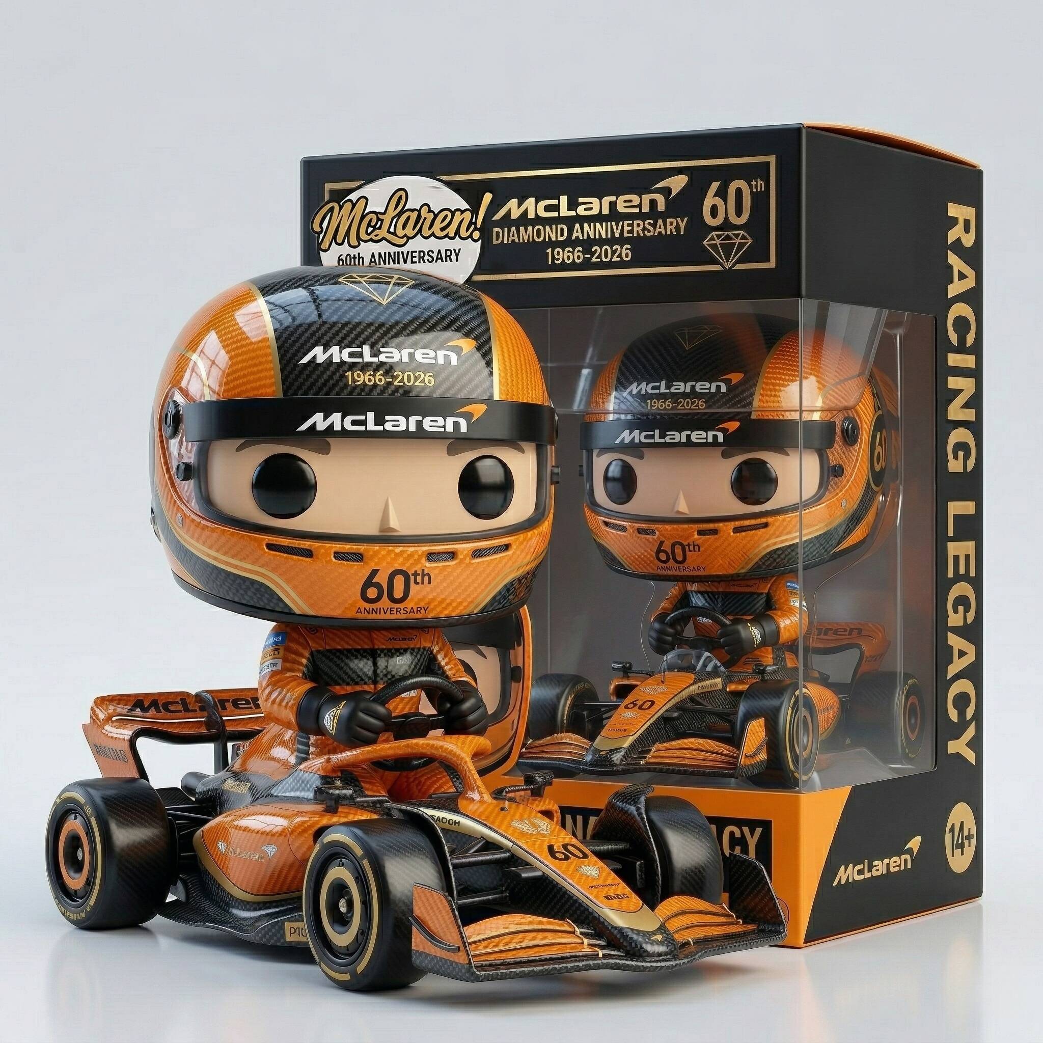 McLaren 60th Anniversary Racing Legacy Pop! Figure