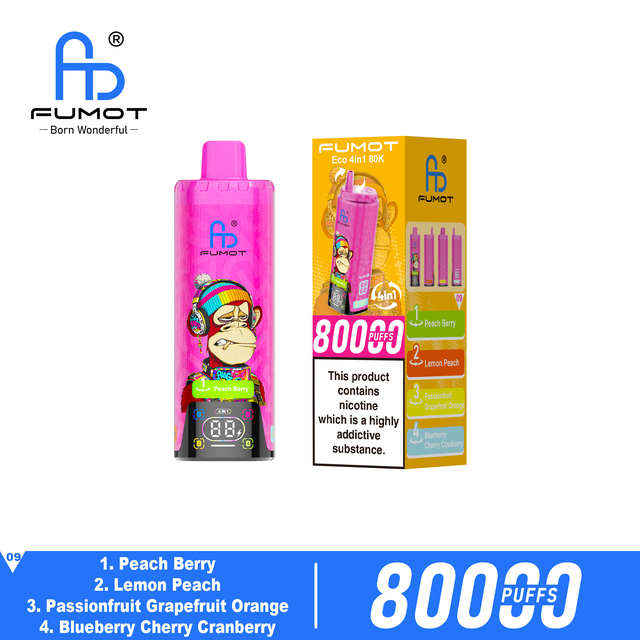 Fumot 4in1 80K -Disposable Vape