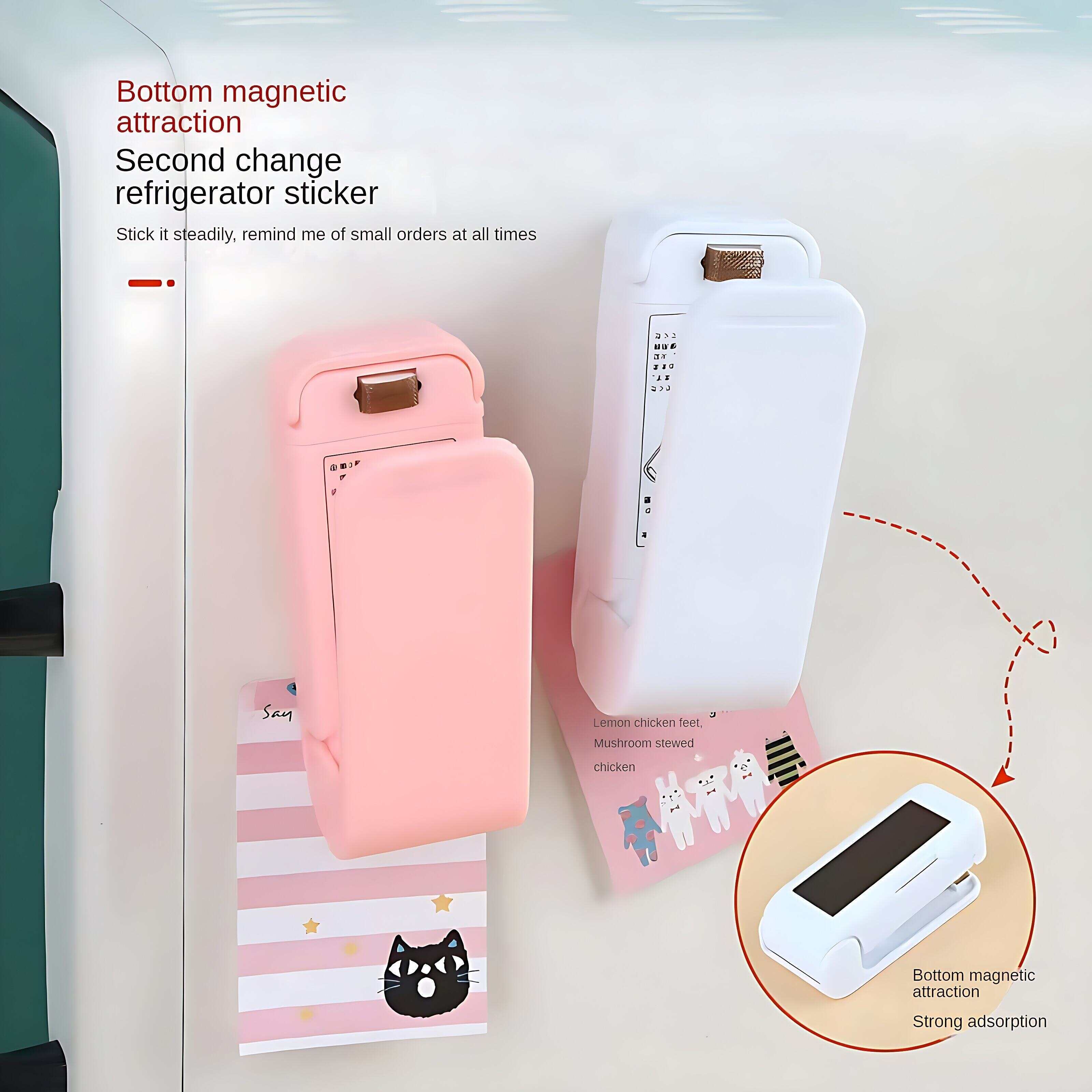 Portable Mini Heat Sealer for Food Bags - Thermal Plastic Bag Closure for Freshness - Easy to Use Packing Kitchen Accessory