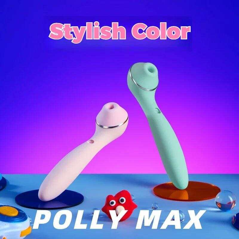 KISSTOY Polly Max App-Controlled Heatable Sucking Vibrator