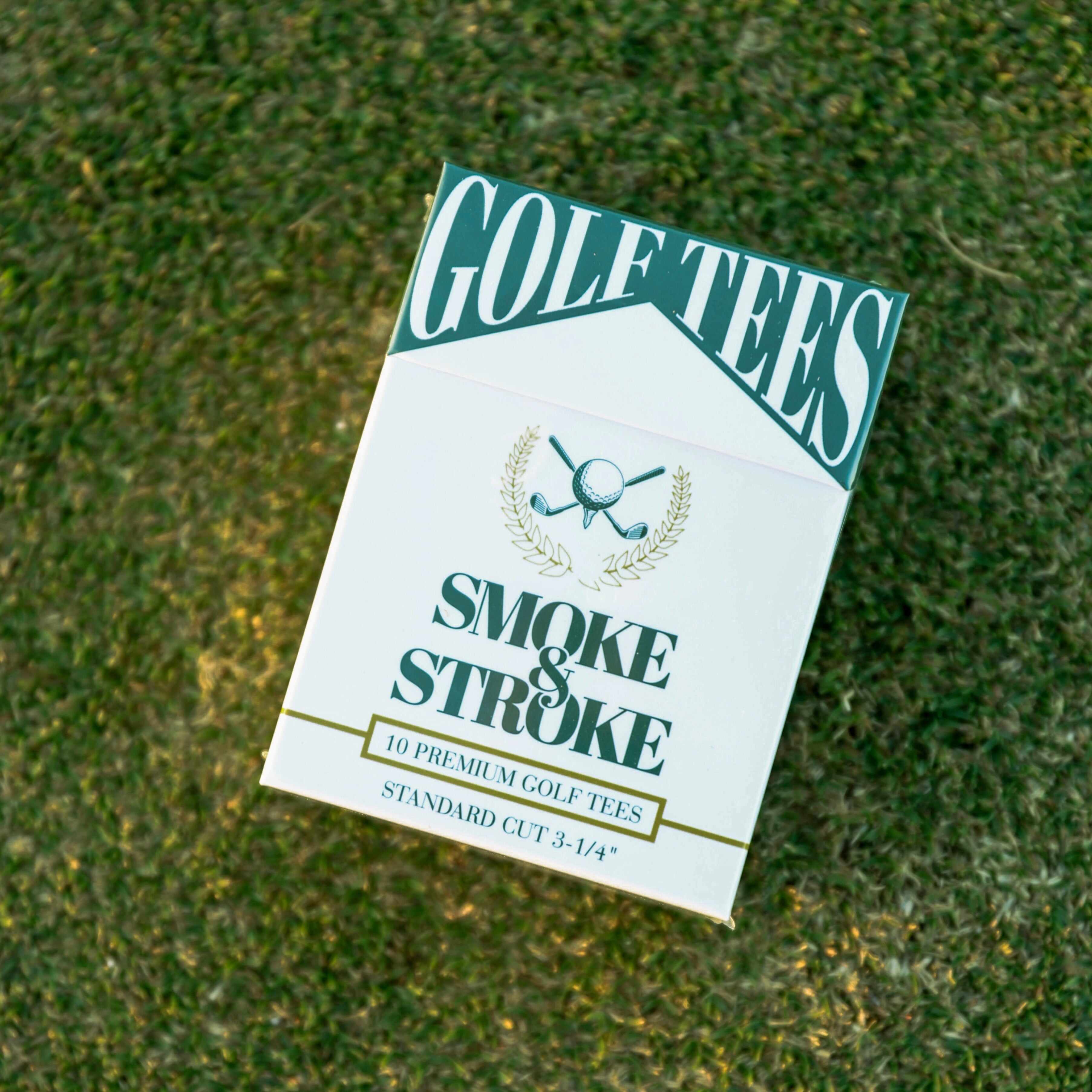SMOKE AND STROKE GOLF TEES