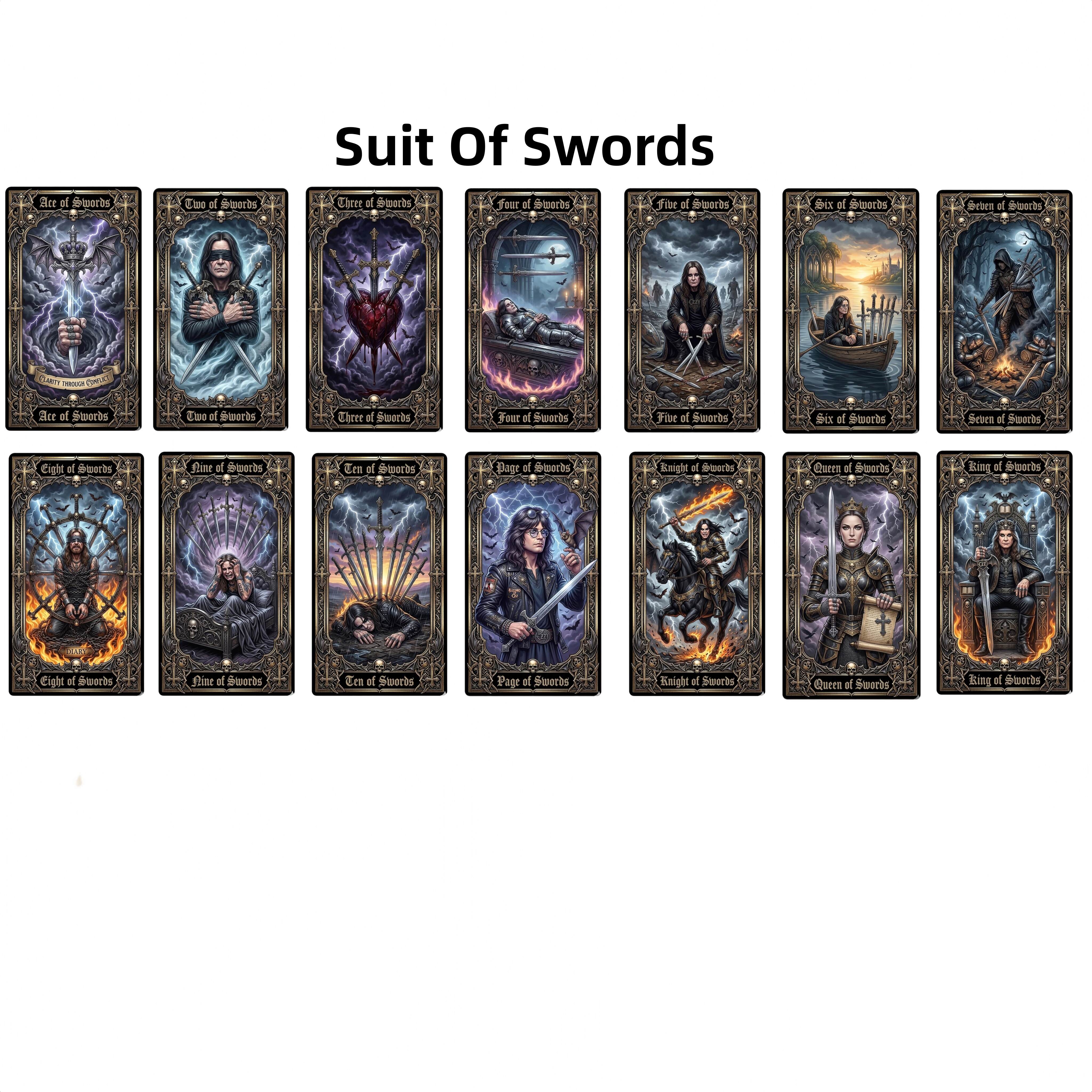 Ozzy Osbourne Tarot Deck