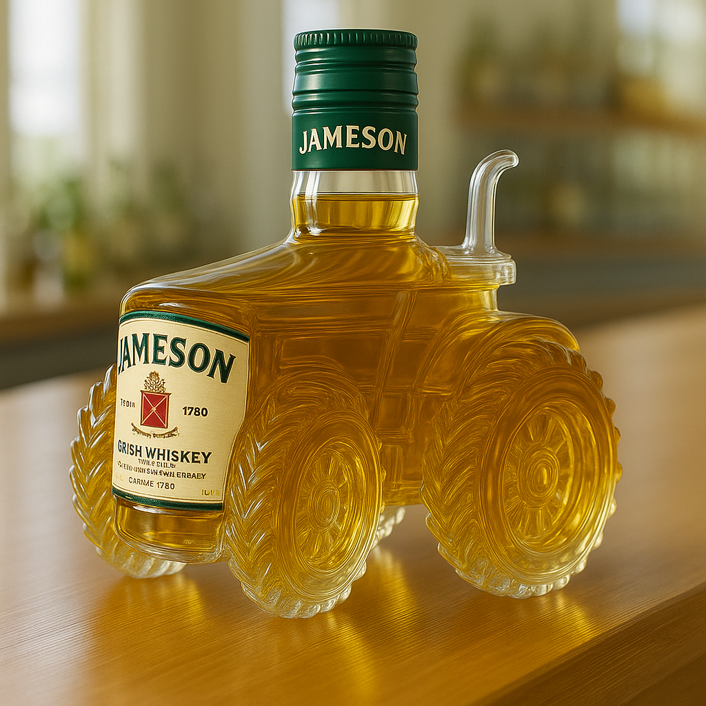 Tractor Whiskey Bottle