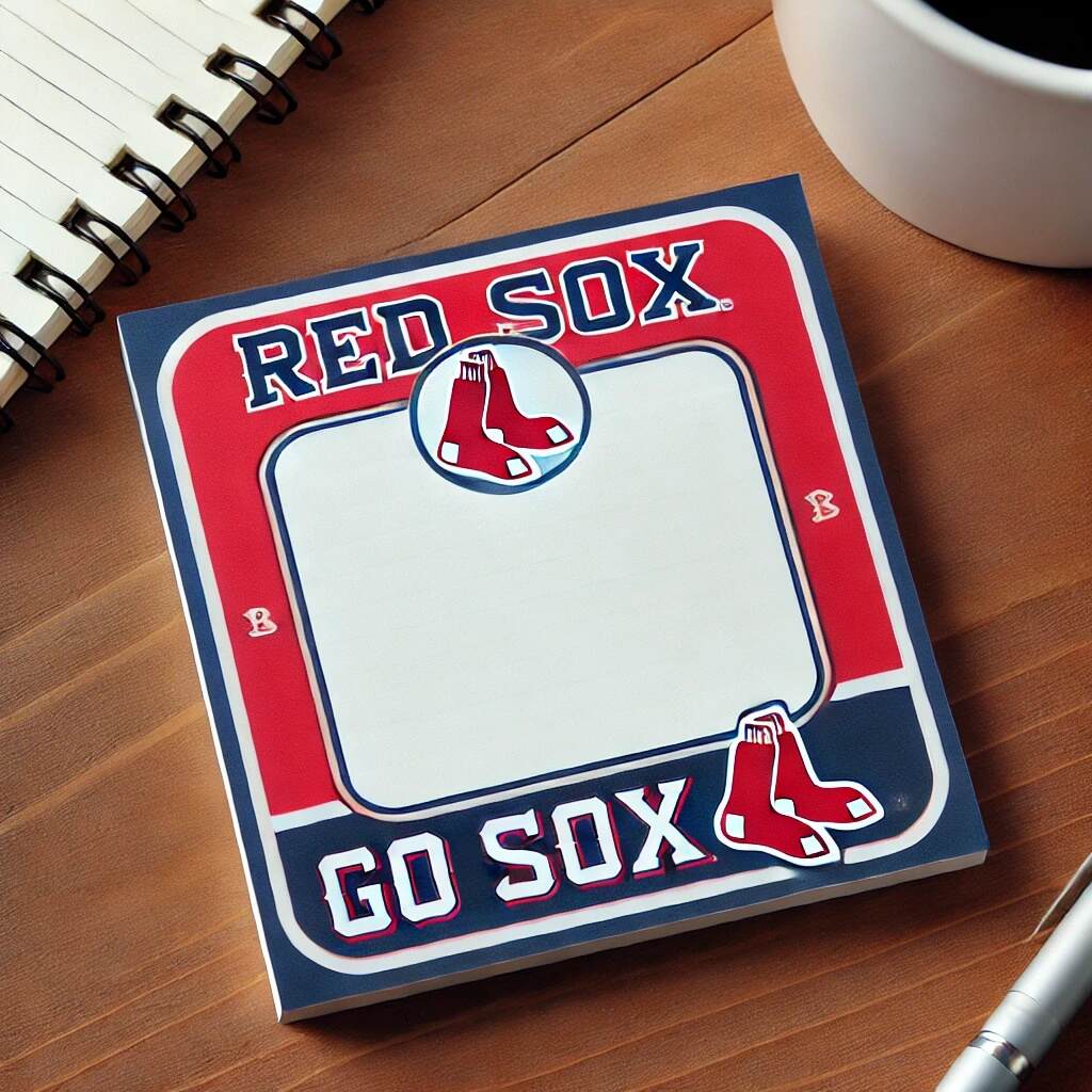 Baseball Team Sticky Notes