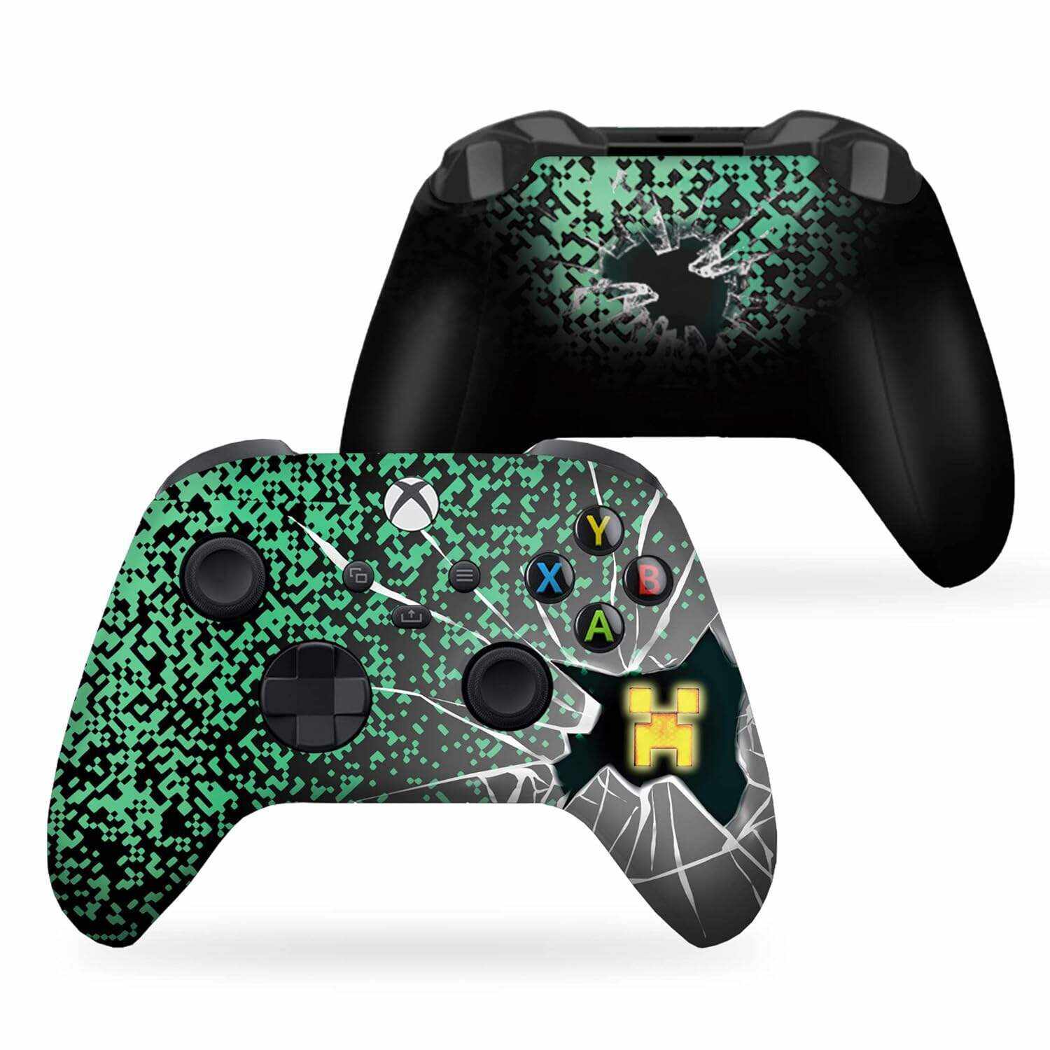 DreamController Original X-box Wireless Controller Special Edition Customized Compatible with X-box One S/X-box Series X/S & Windows 10 Made with Advanced HydroDip Print Technology(Not Just a Skin)