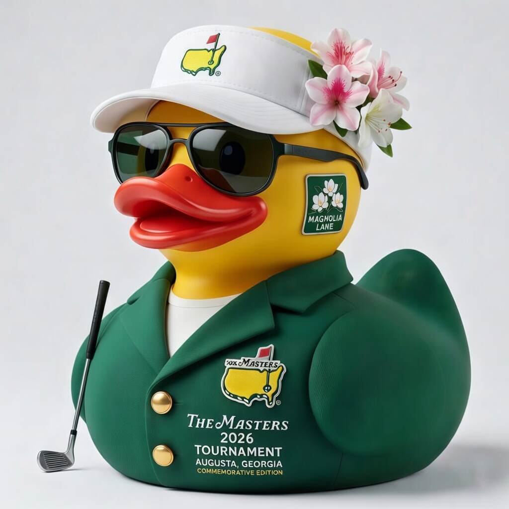 The Masters 2026 Augusta National Commemorative Duck