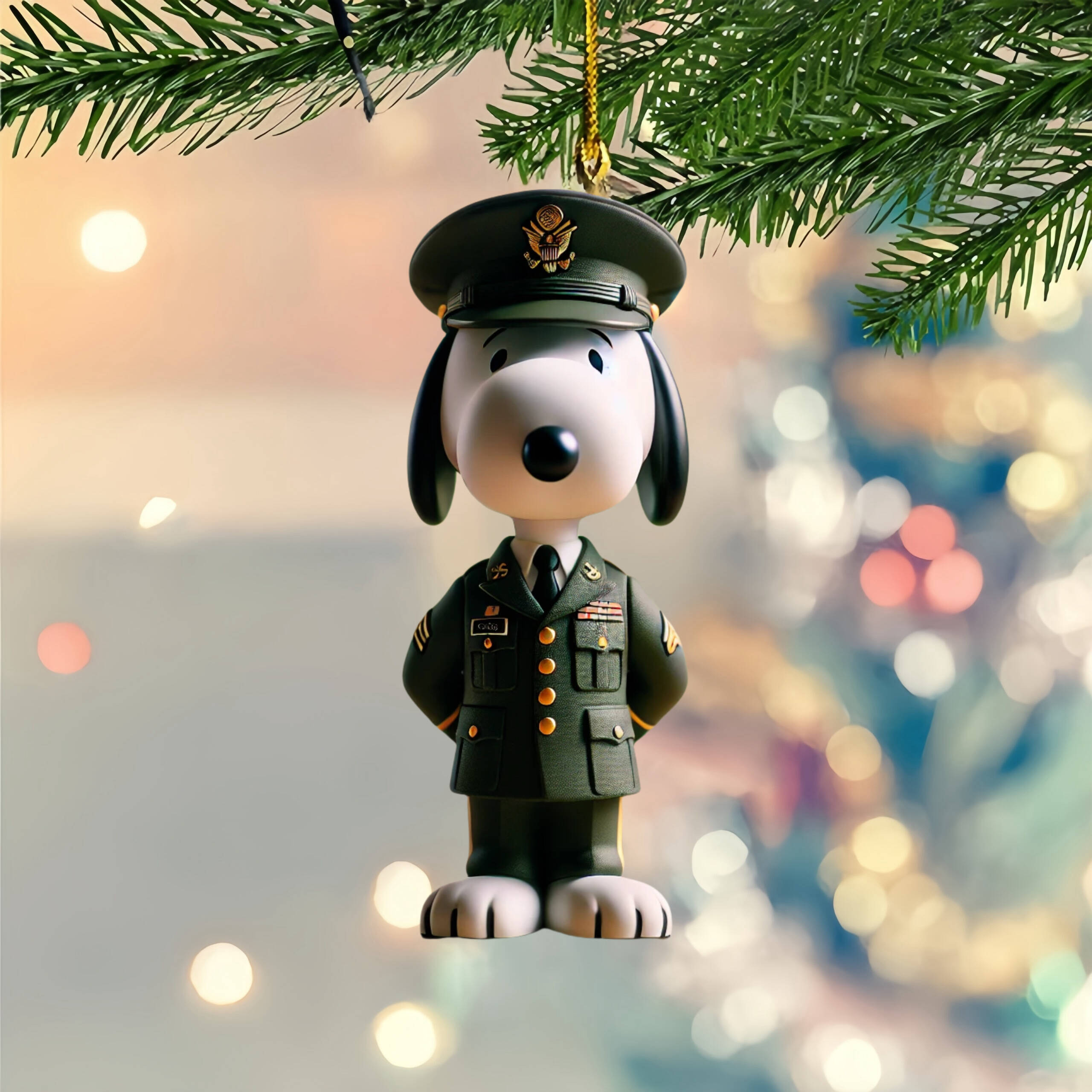 🔥LAST DAY 50% OFF- 🎖️Veteran Tribute Snooopy Ornaments