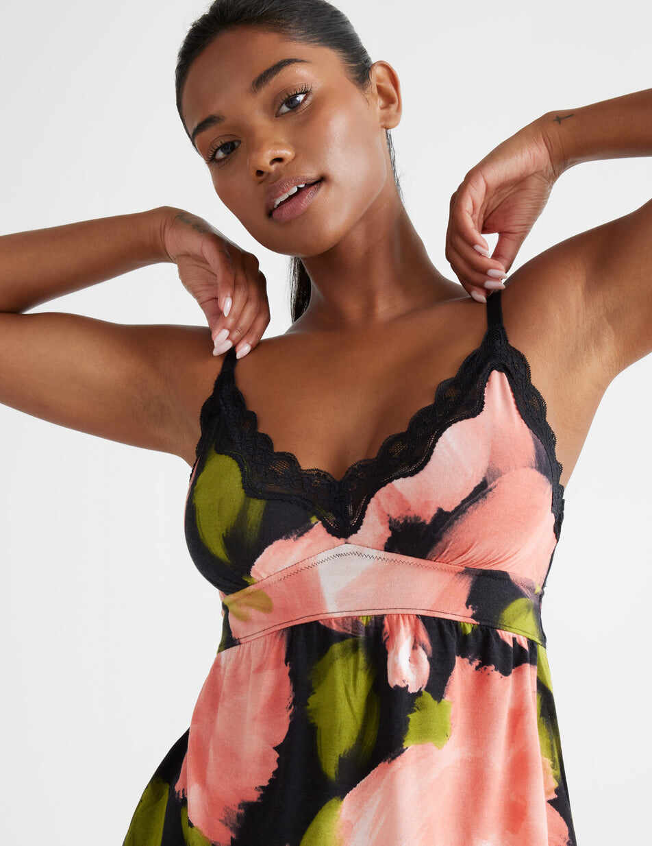 Lace Trim Sleep Cami
