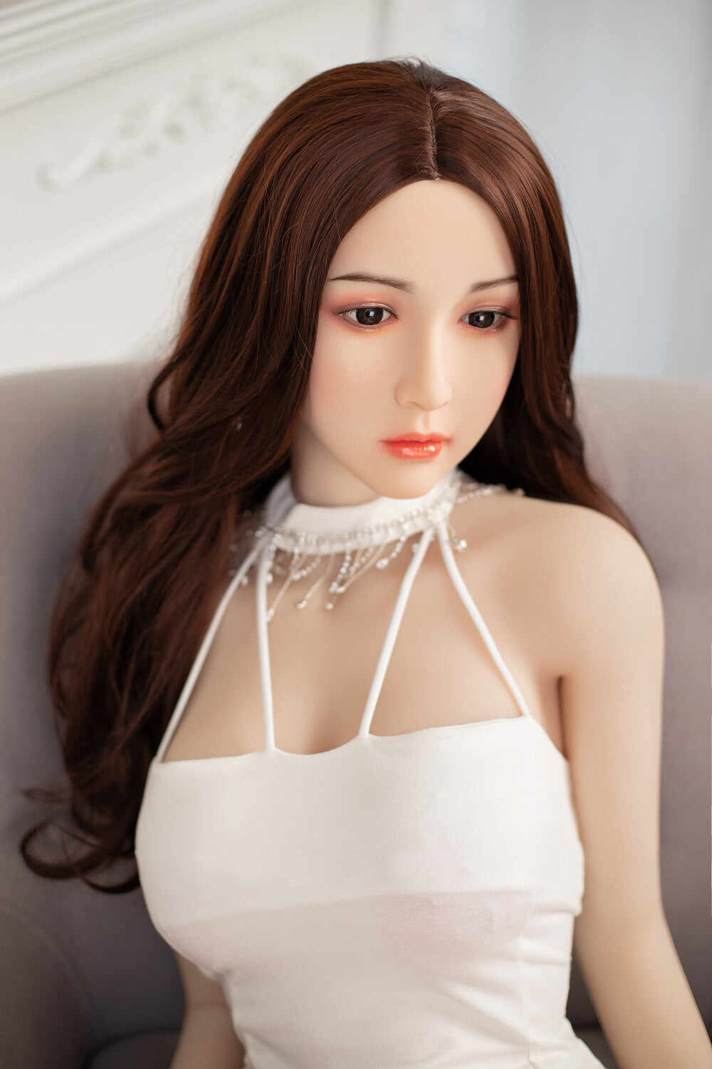 CA Stock - Qian 5ft41/ 165cm TPE Cheap Asian Big Boobs Sex Doll