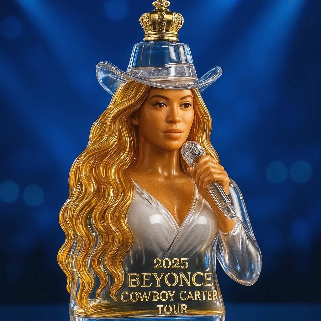 Beyoncé 2025 Cowboy Carter Tour Whiskey Bottle