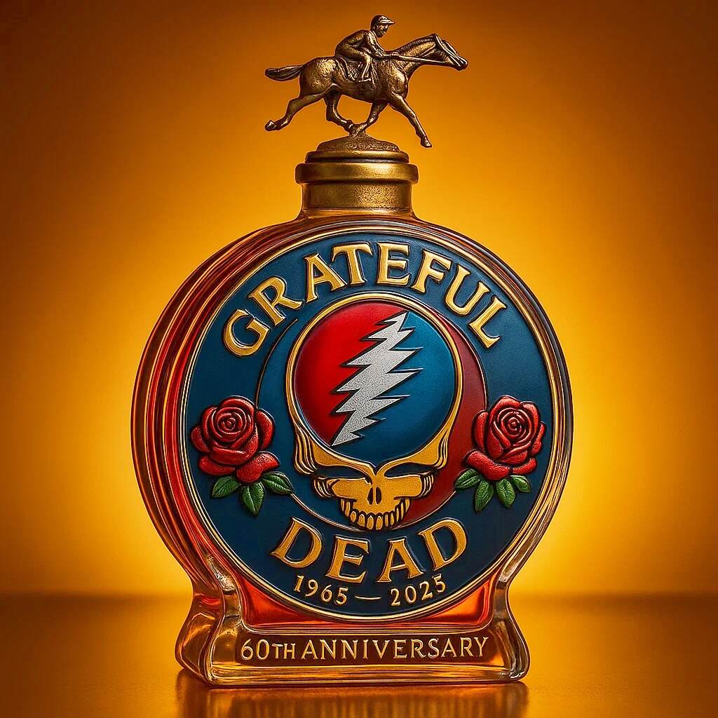 Grateful Dead Commemorative Whisky Bottle
