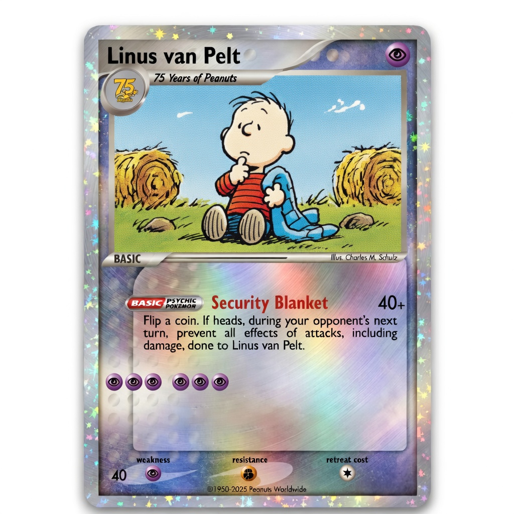 🎴 Peanuts 75th Anniversary Collector’s TCG Card Set