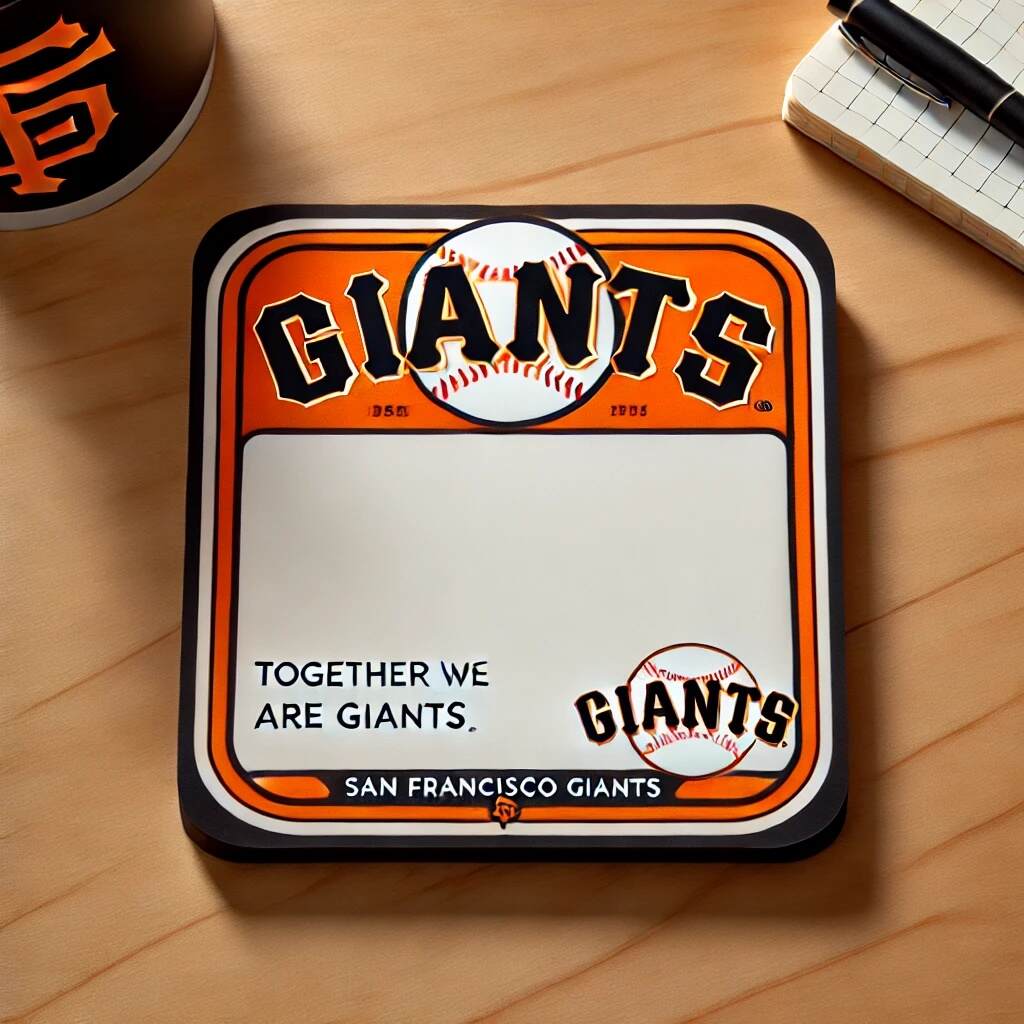 Baseball Team Sticky Notes