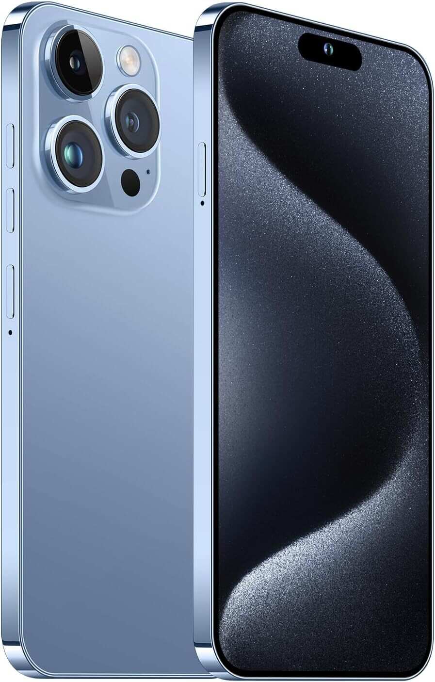 A15 Pro Max Smartphone, 6+256GB Unlocked Phone, Android 13.0, 48+108MP Zoom Camera, Long Battery Life 6800mAh, Dual SIM, 6.7“ HD Screen,5G Phone
