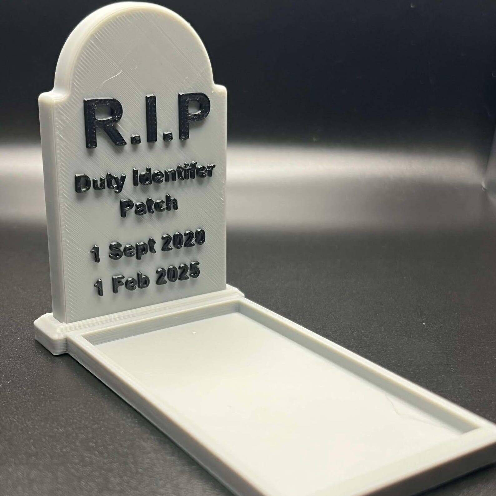 Funny USAF Duty Identifier Tombstone