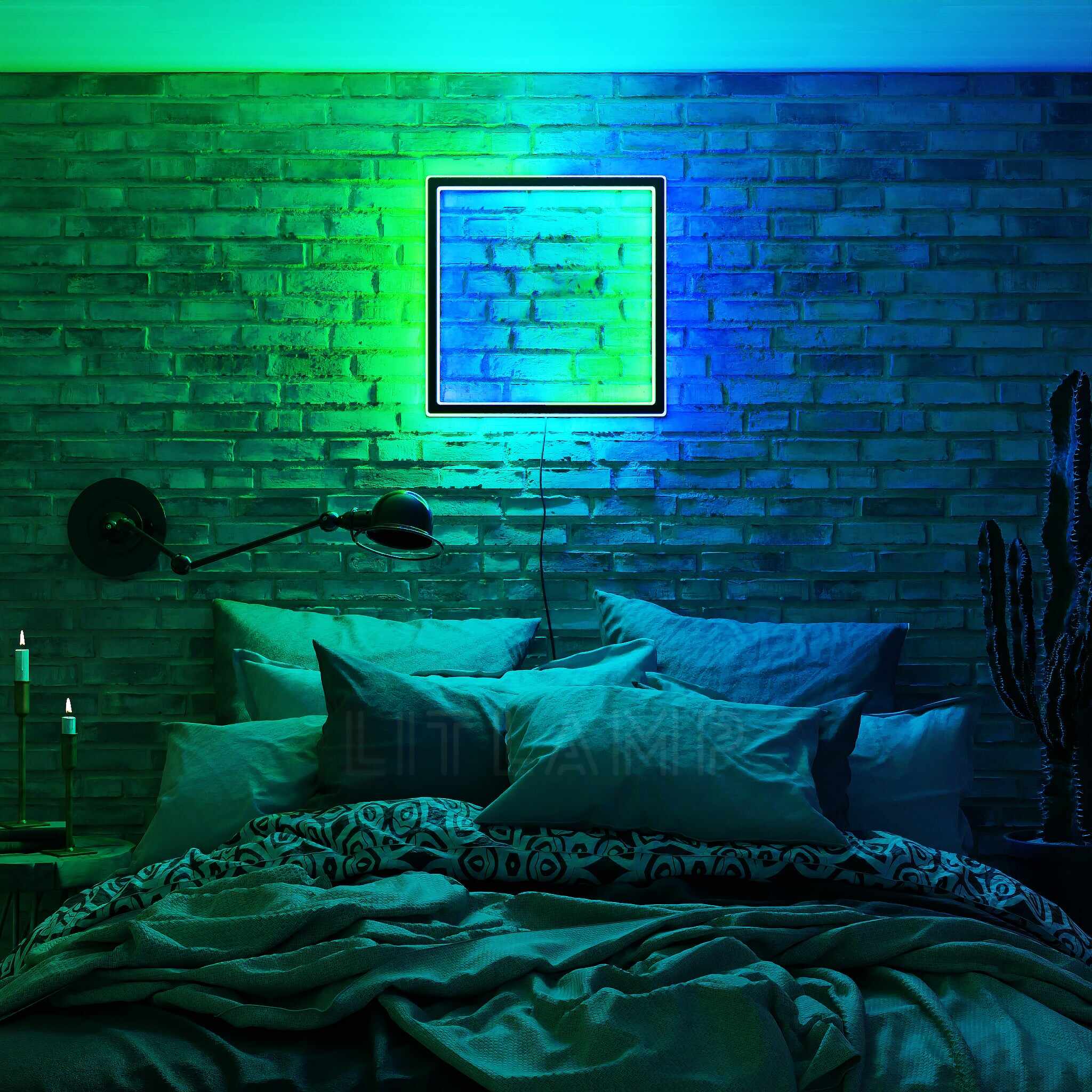LED Color Changing Wall Lamp