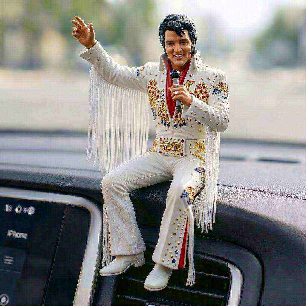 👑The King Has Entered the Building (Your Car)! Turn Your Dashboard into a Vegas Stage!